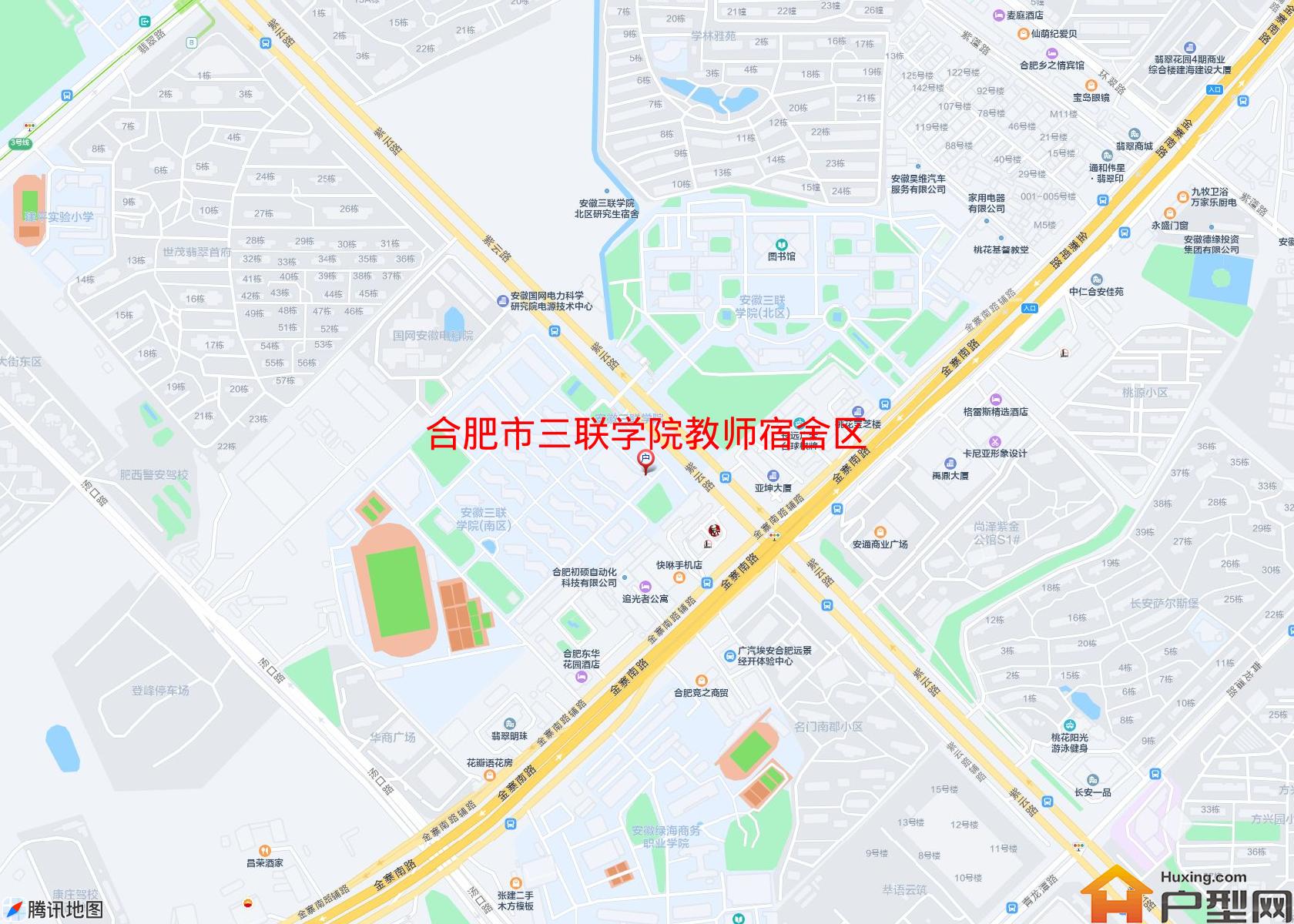 三联学院教师宿舍区小区 - 户型网