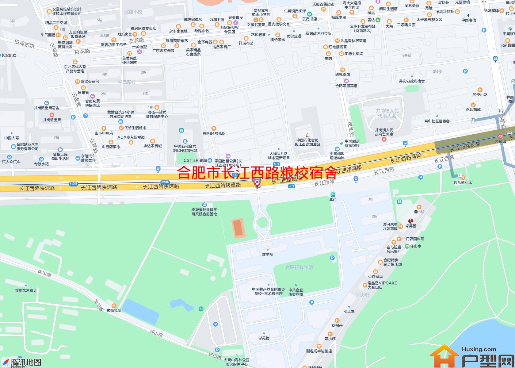 长江西路粮校宿舍小区 - 户型网