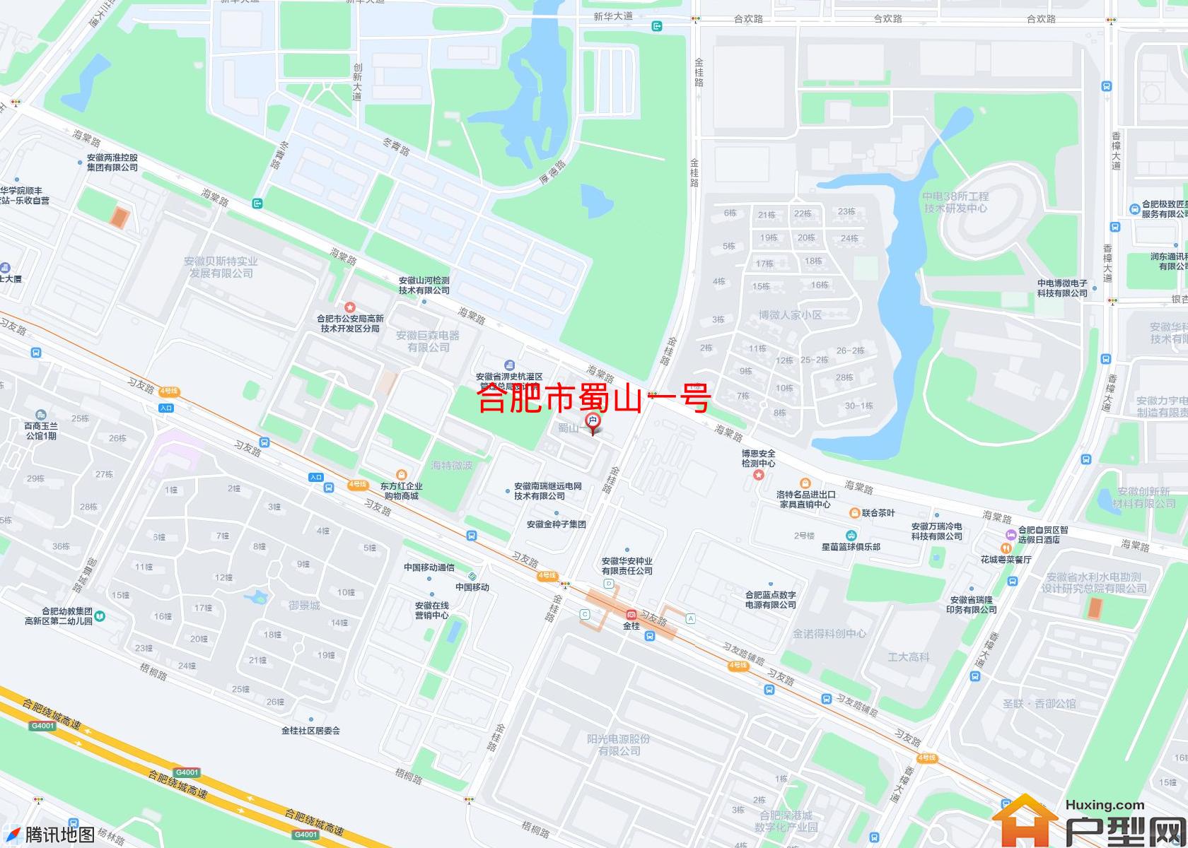 蜀山一号小区 - 户型网