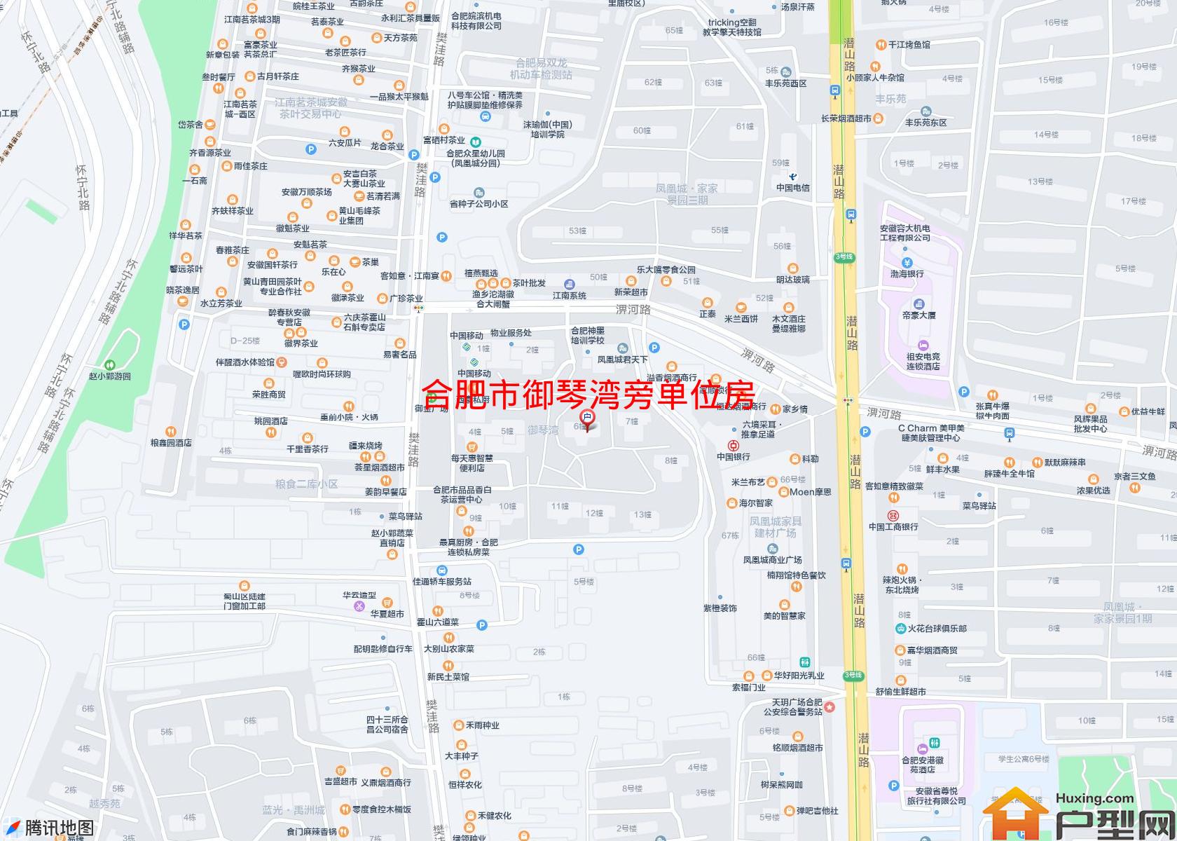 御琴湾旁单位房小区 - 户型网