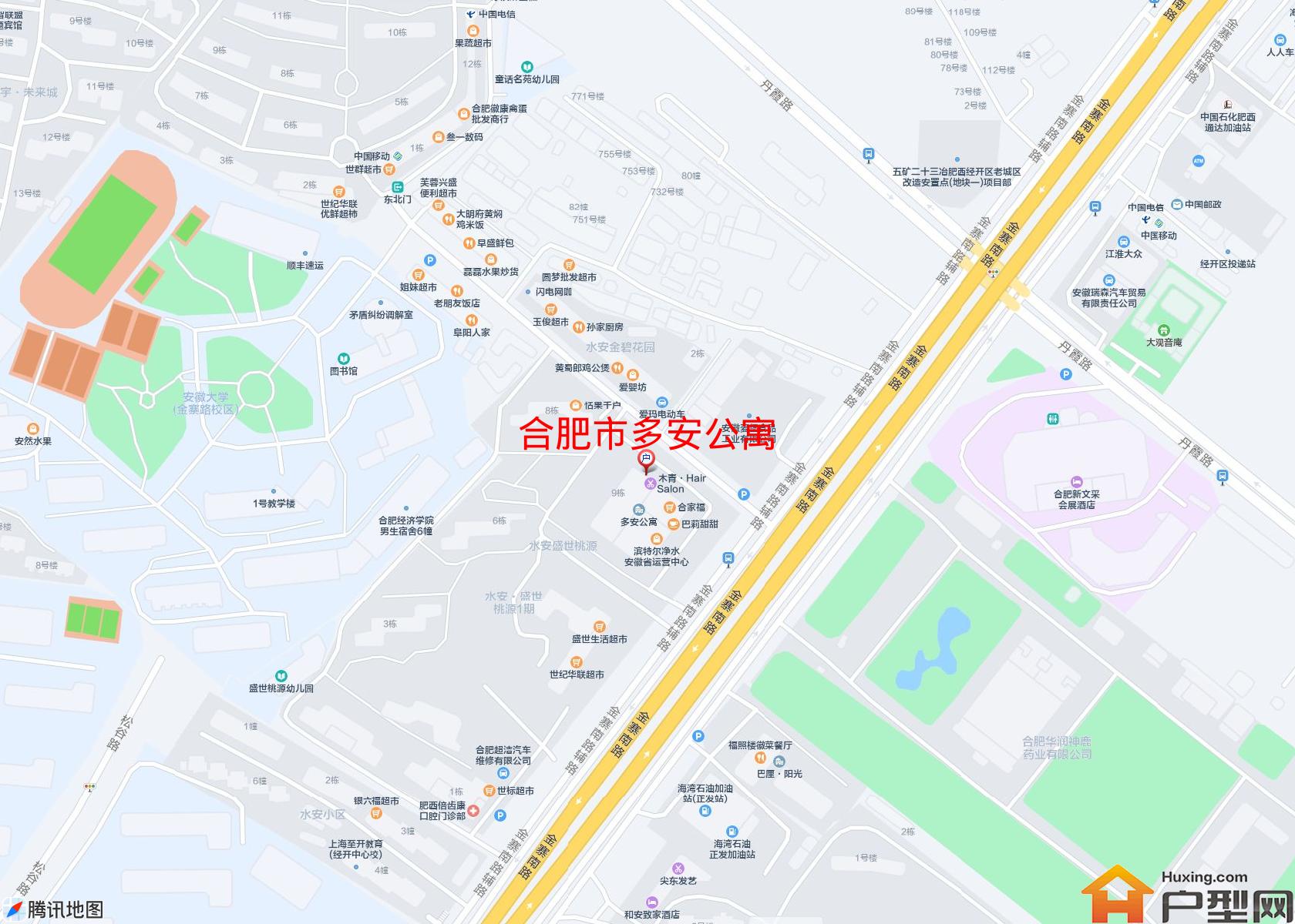 多安公寓小区 - 户型网