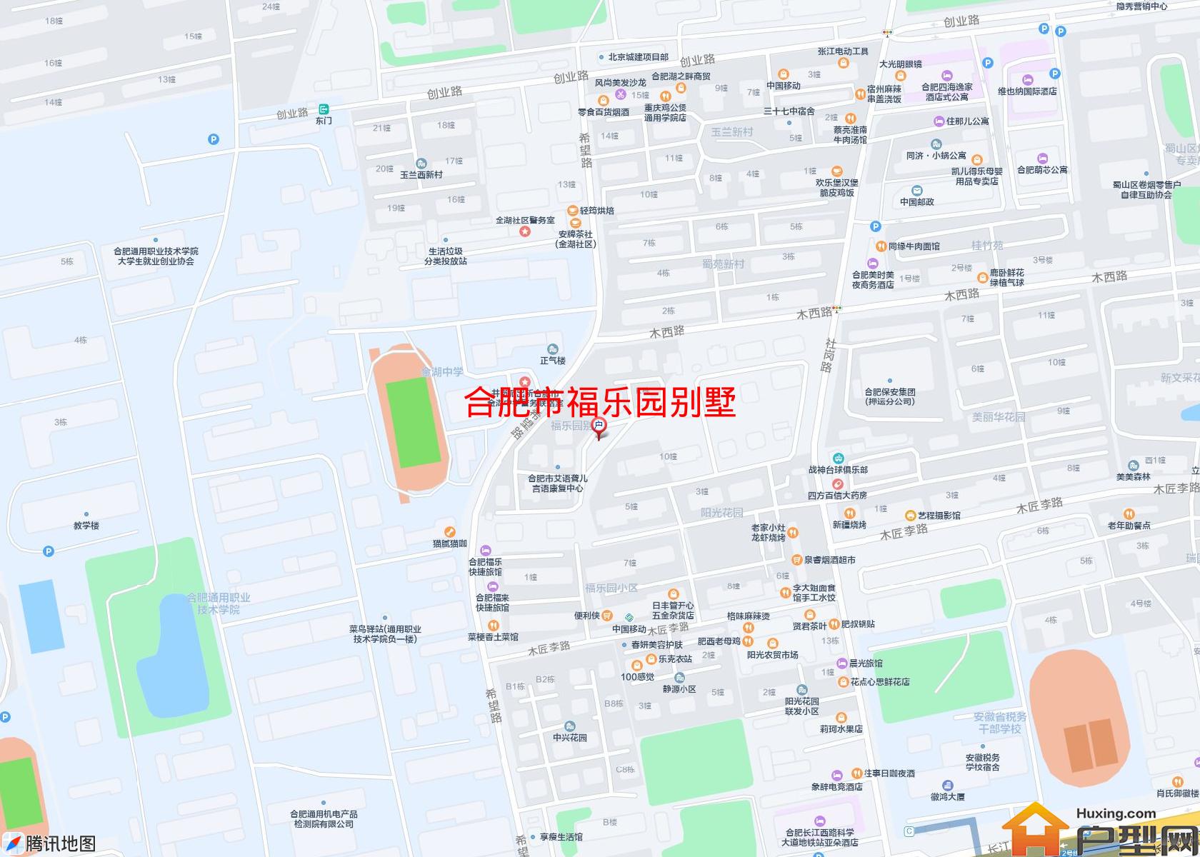 福乐园别墅小区 - 户型网