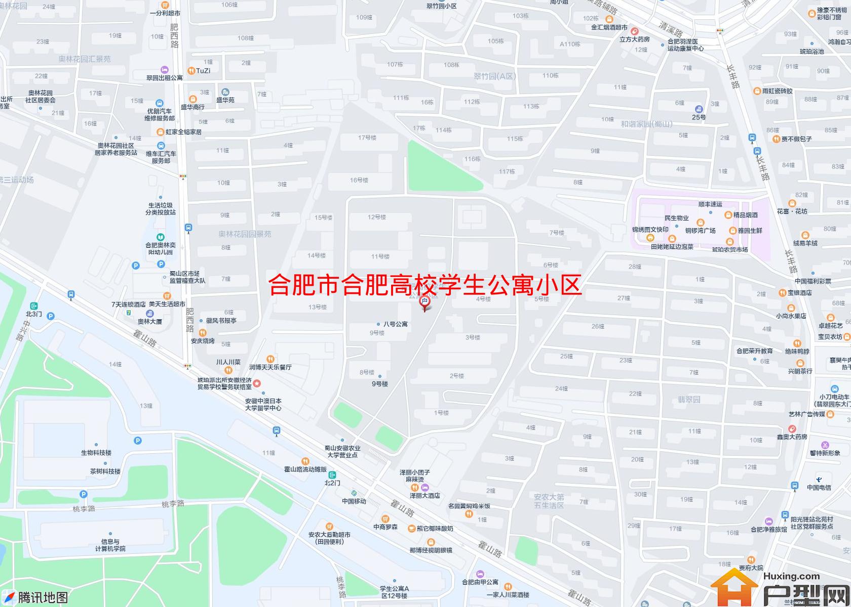 合肥高校学生公寓小区小区 - 户型网