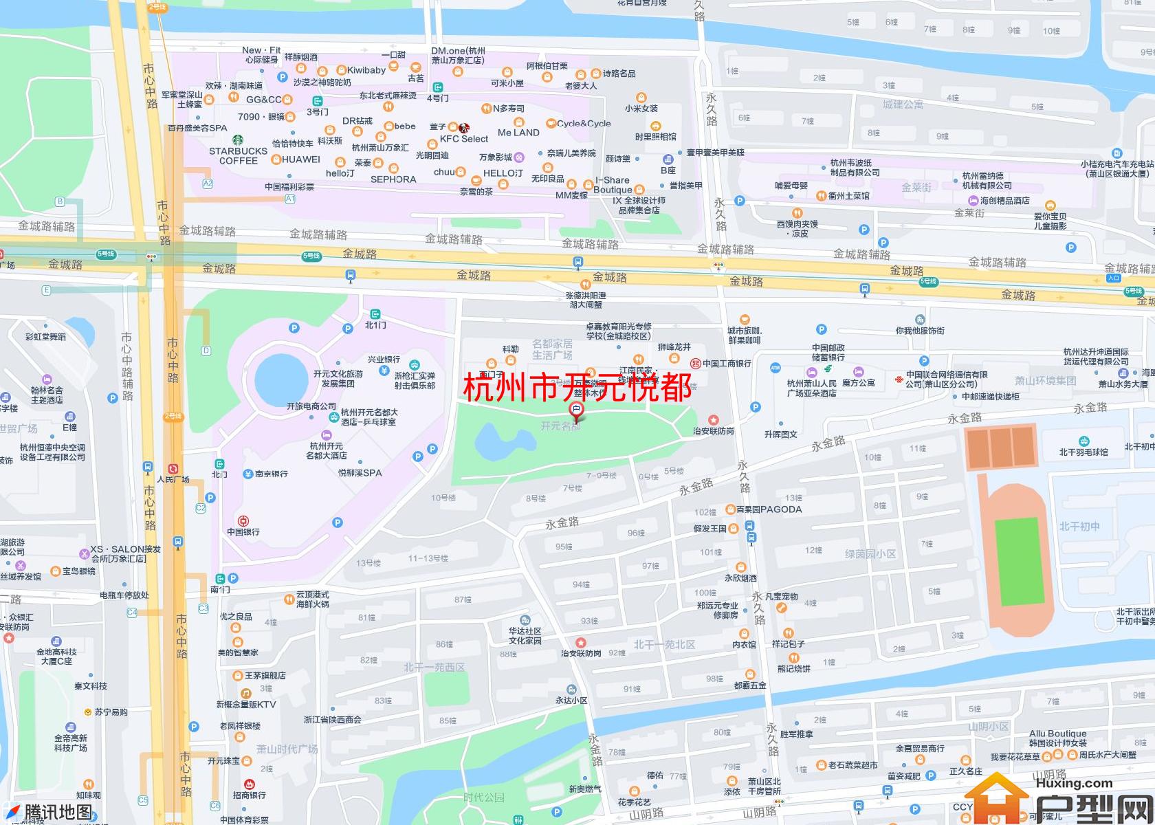 开元悦都小区 - 户型网