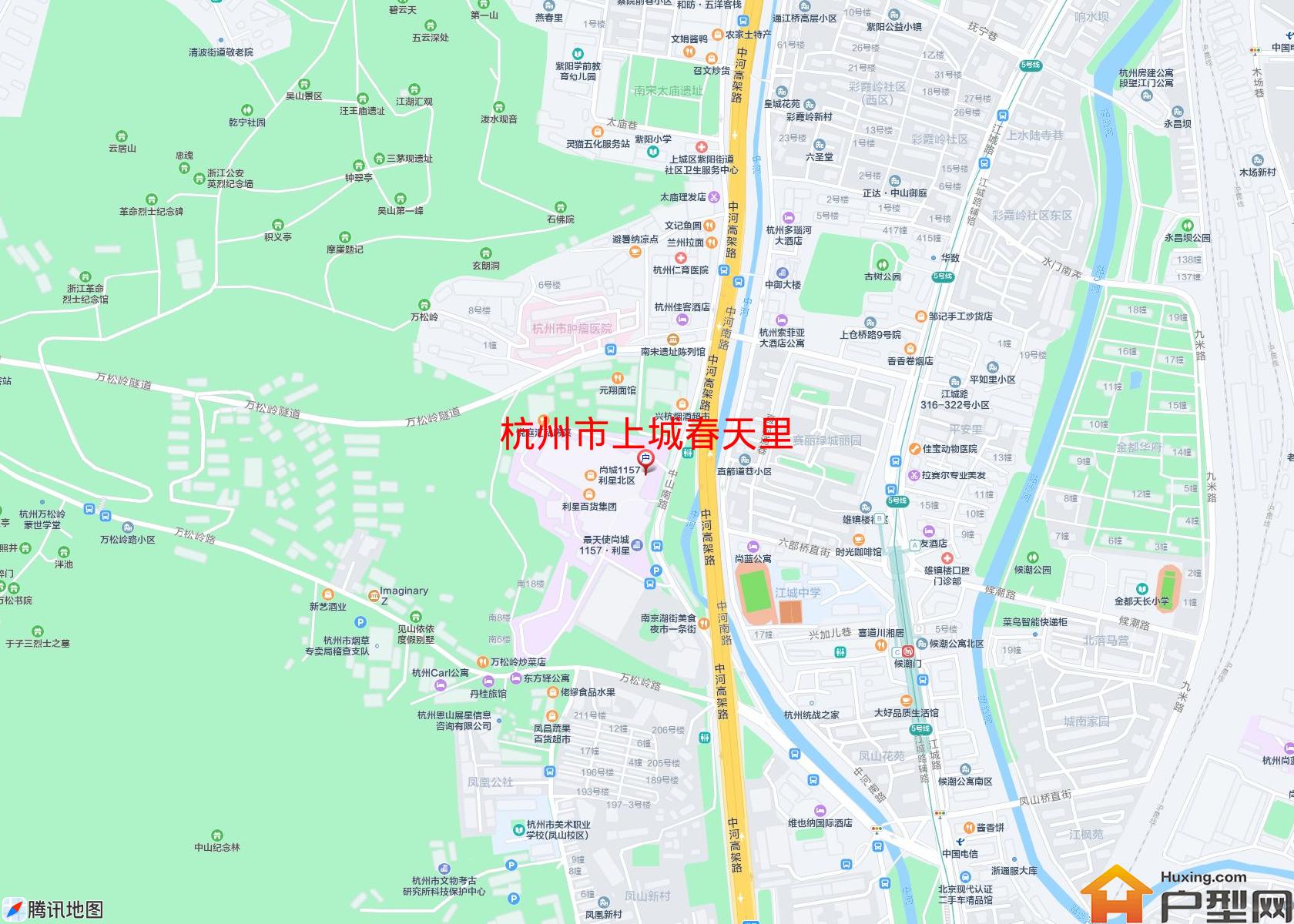 上城春天里小区 - 户型网