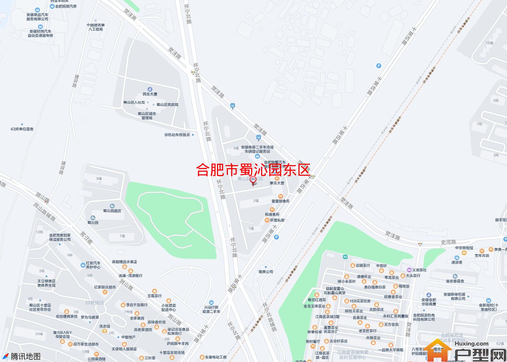 蜀沁园东区小区 - 户型网