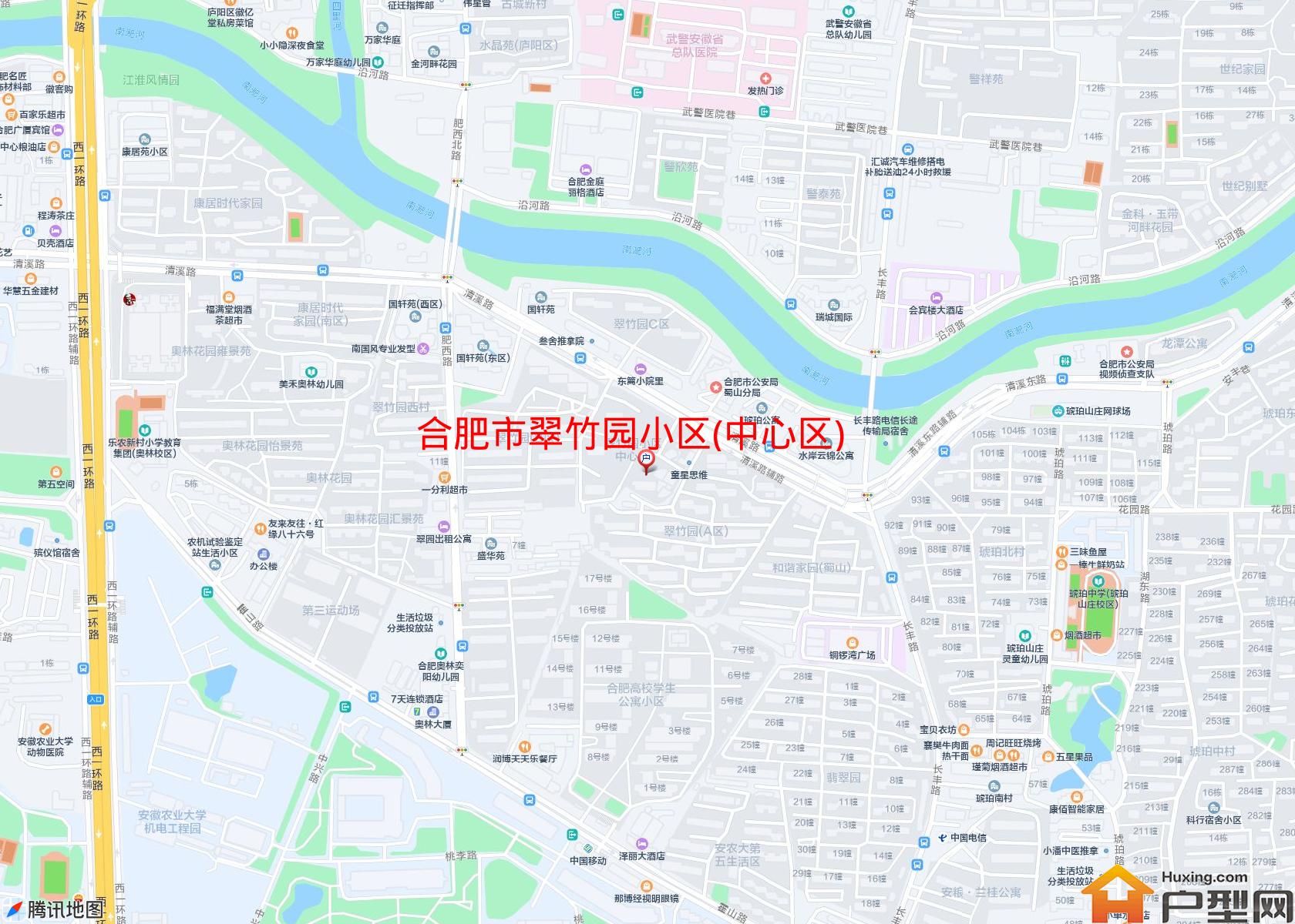 翠竹园小区(中心区)小区 - 户型网