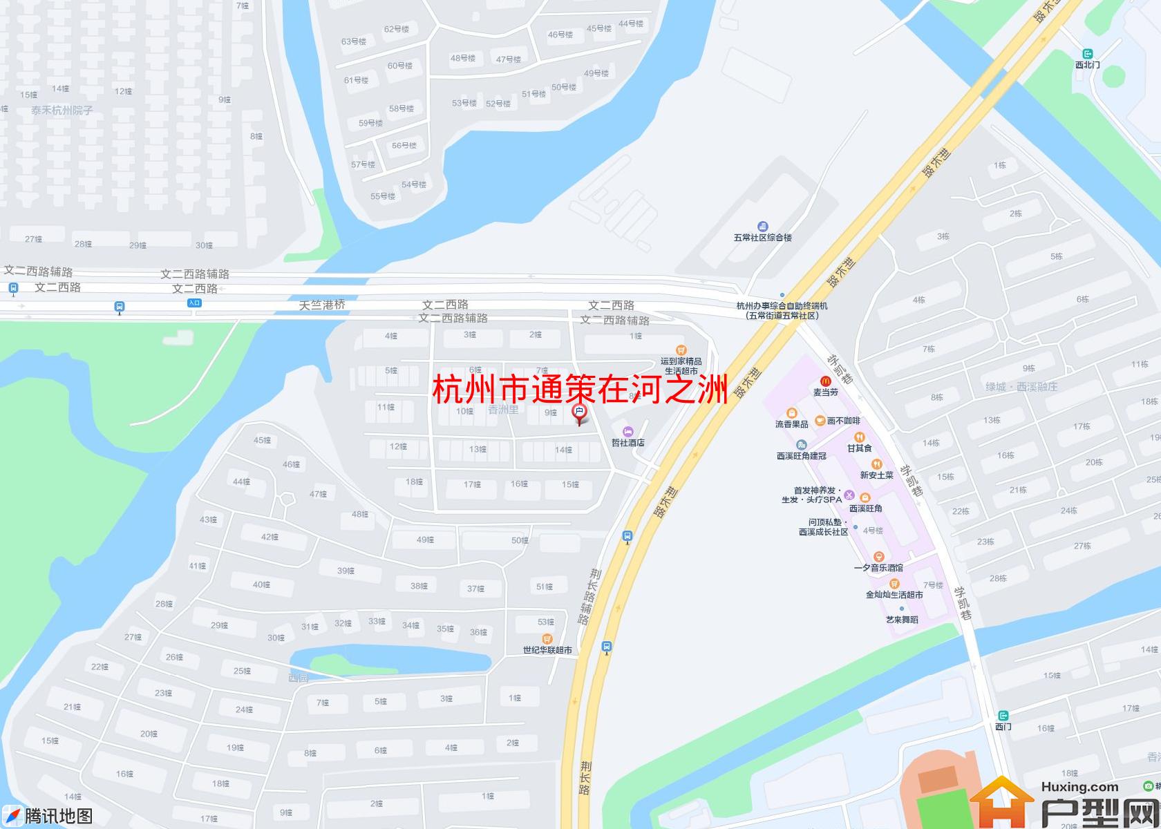 通策在河之洲小区 - 户型网