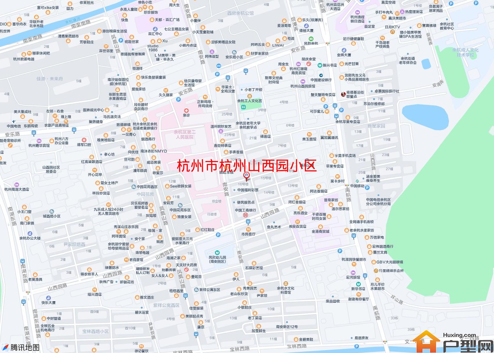 杭州山西园小区小区 - 户型网
