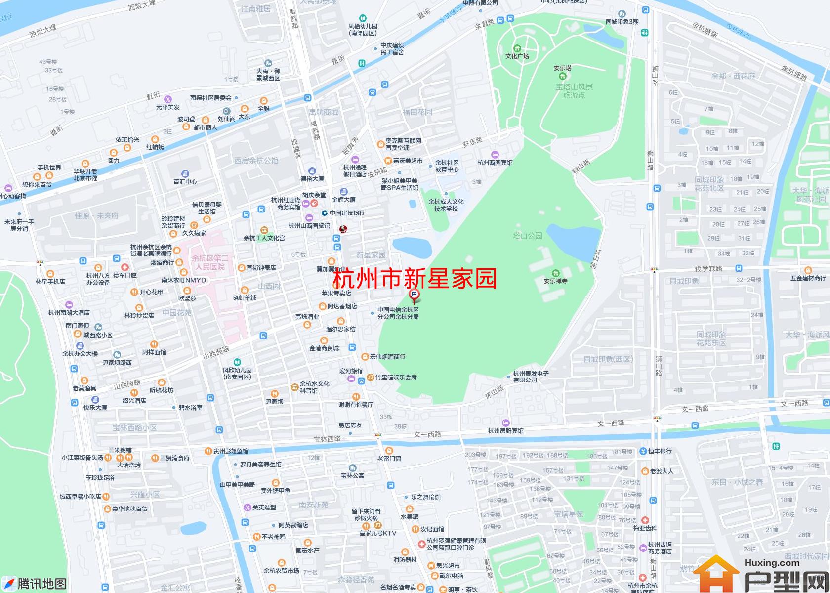 新星家园小区 - 户型网