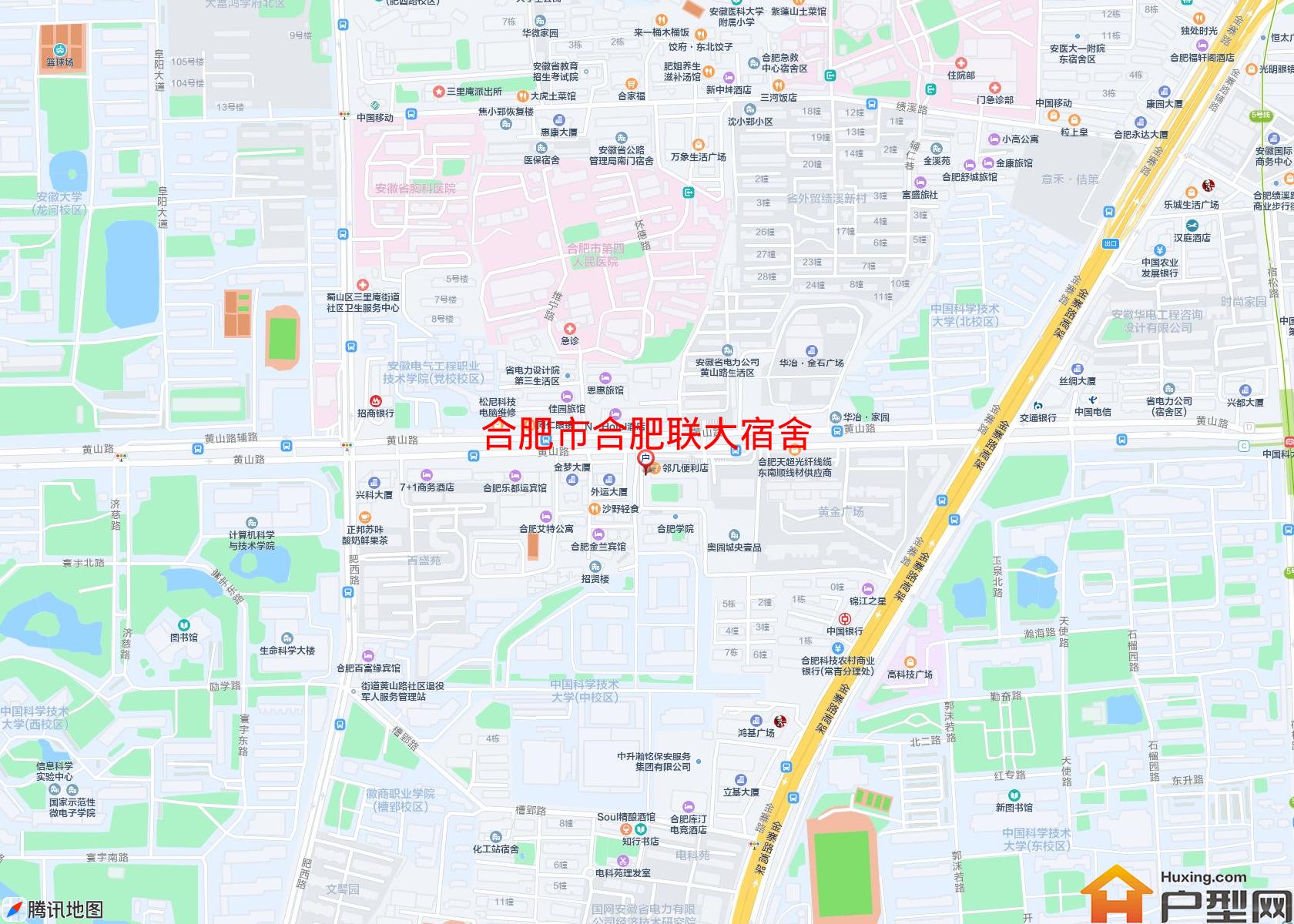 合肥联大宿舍小区 - 户型网