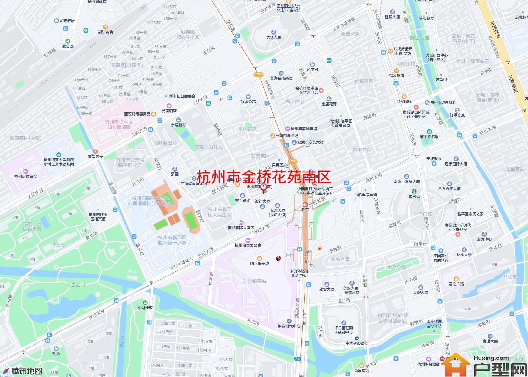 金桥花苑南区小区 - 户型网