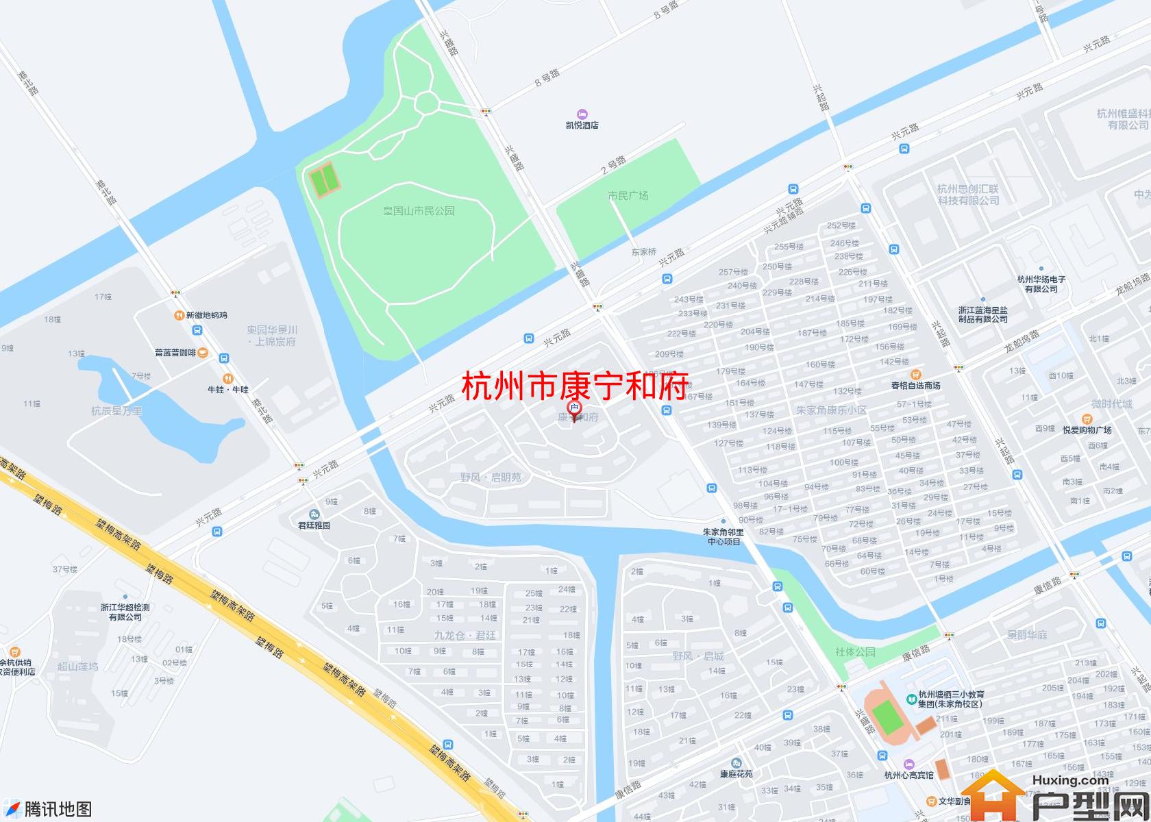 康宁和府小区 - 户型网