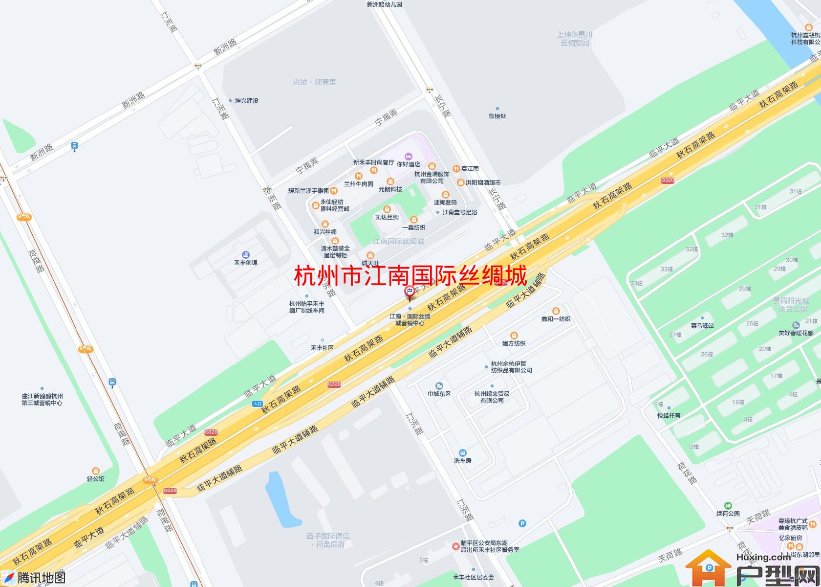 江南国际丝绸城小区 - 户型网