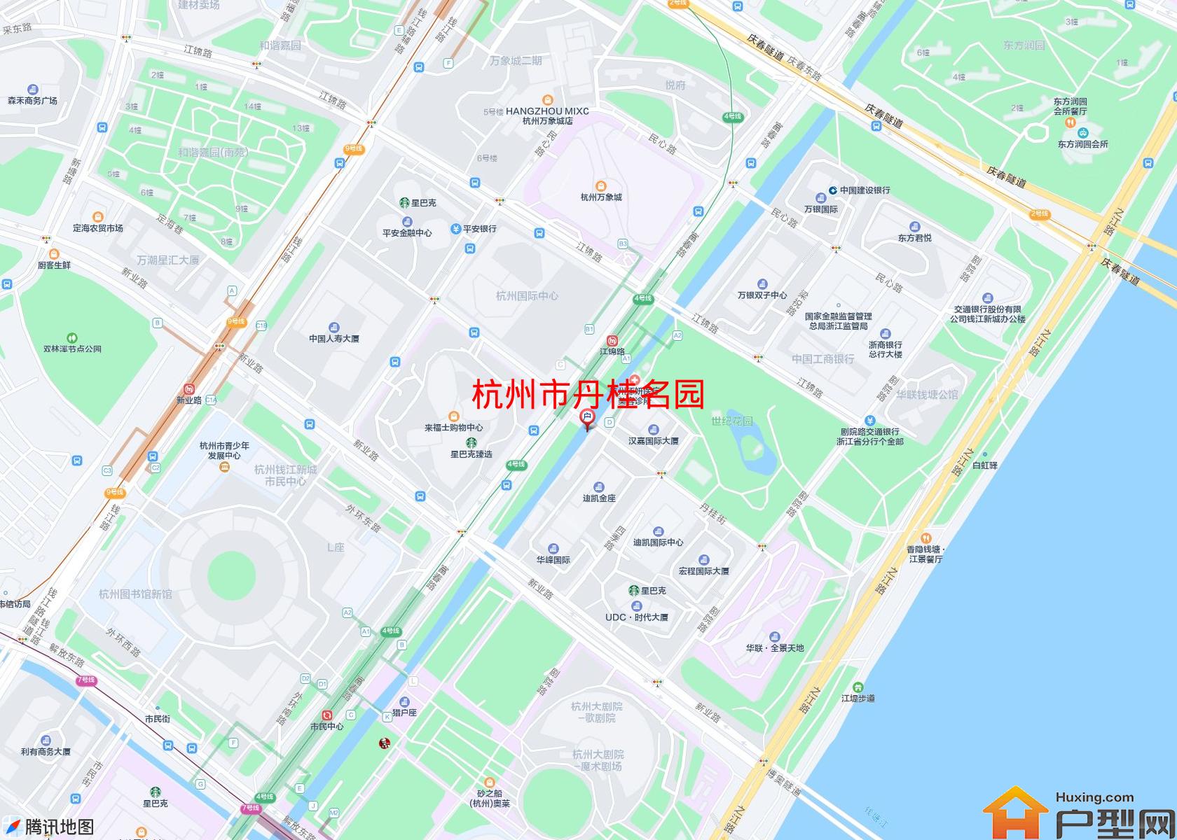 丹桂名园小区 - 户型网