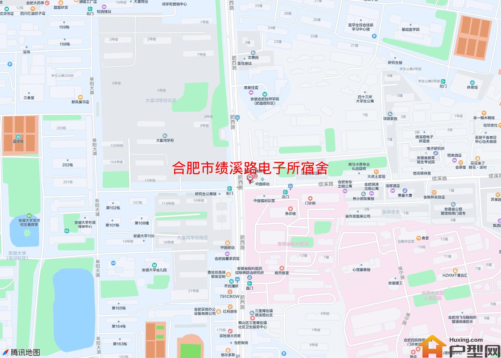 绩溪路电子所宿舍小区 - 户型网