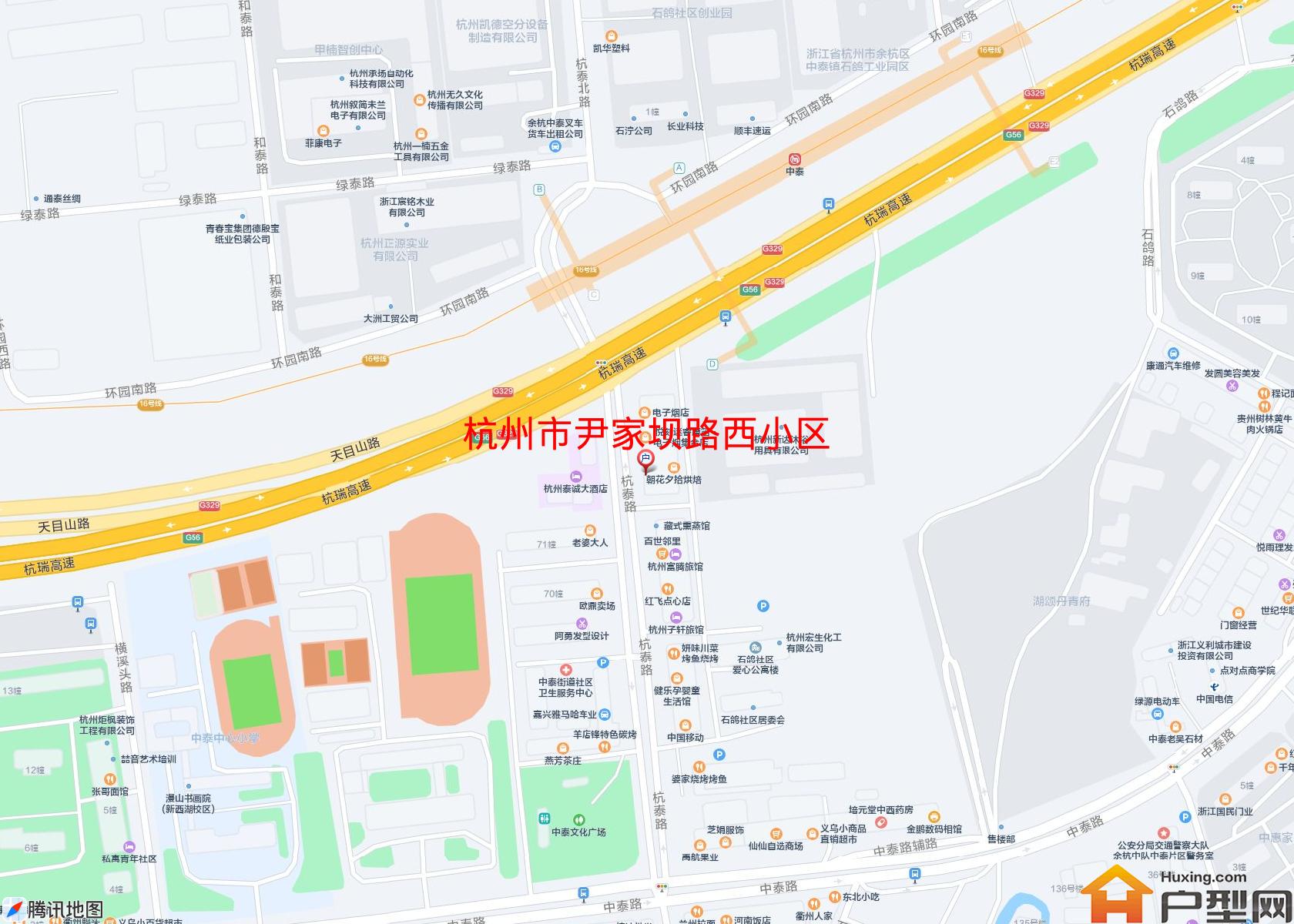 尹家坝路西小区小区 - 户型网