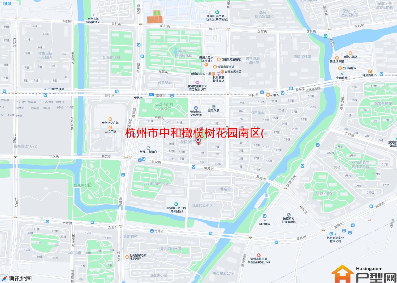 中和橄榄树花园南区(西区)小区 - 户型网