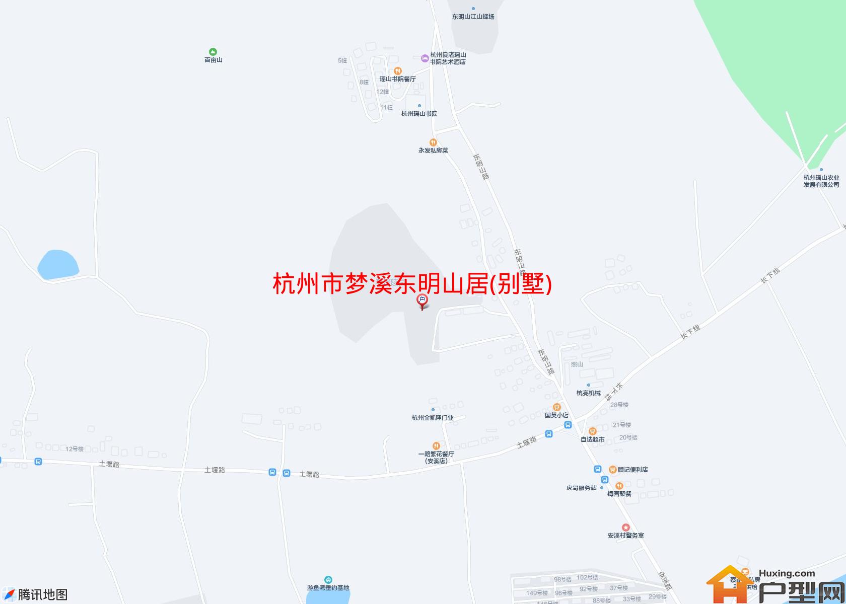 梦溪东明山居(别墅)小区 - 户型网