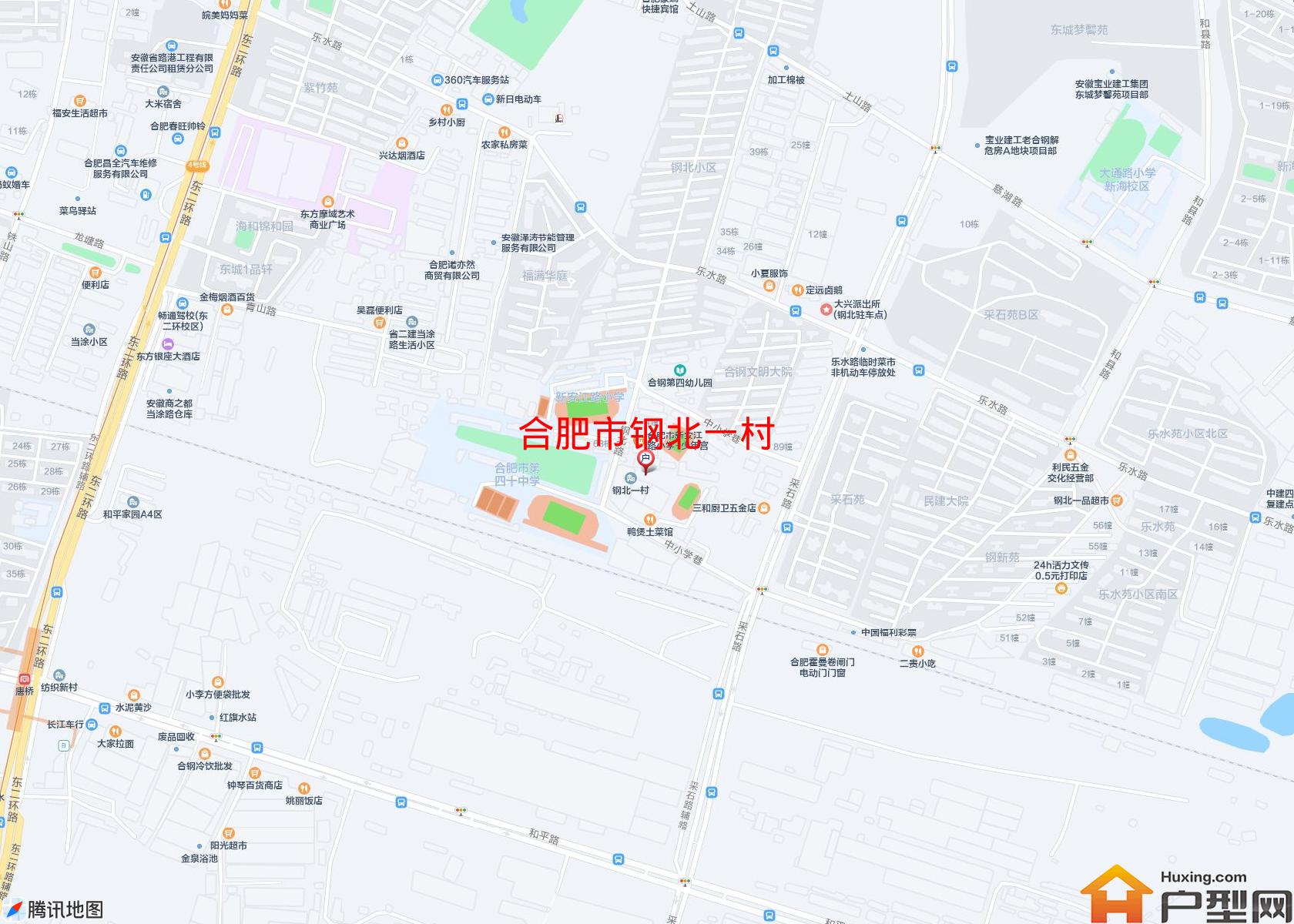 钢北一村小区 - 户型网
