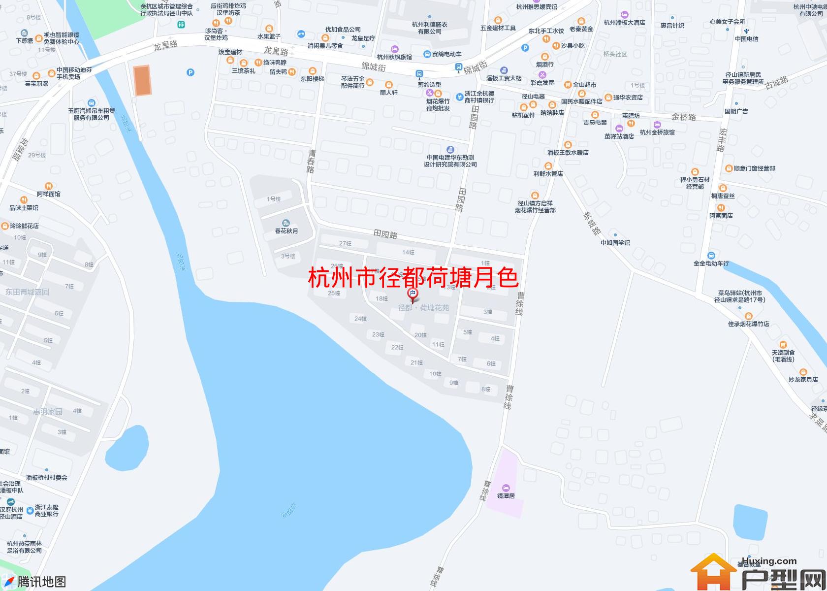 径都荷塘月色小区 - 户型网