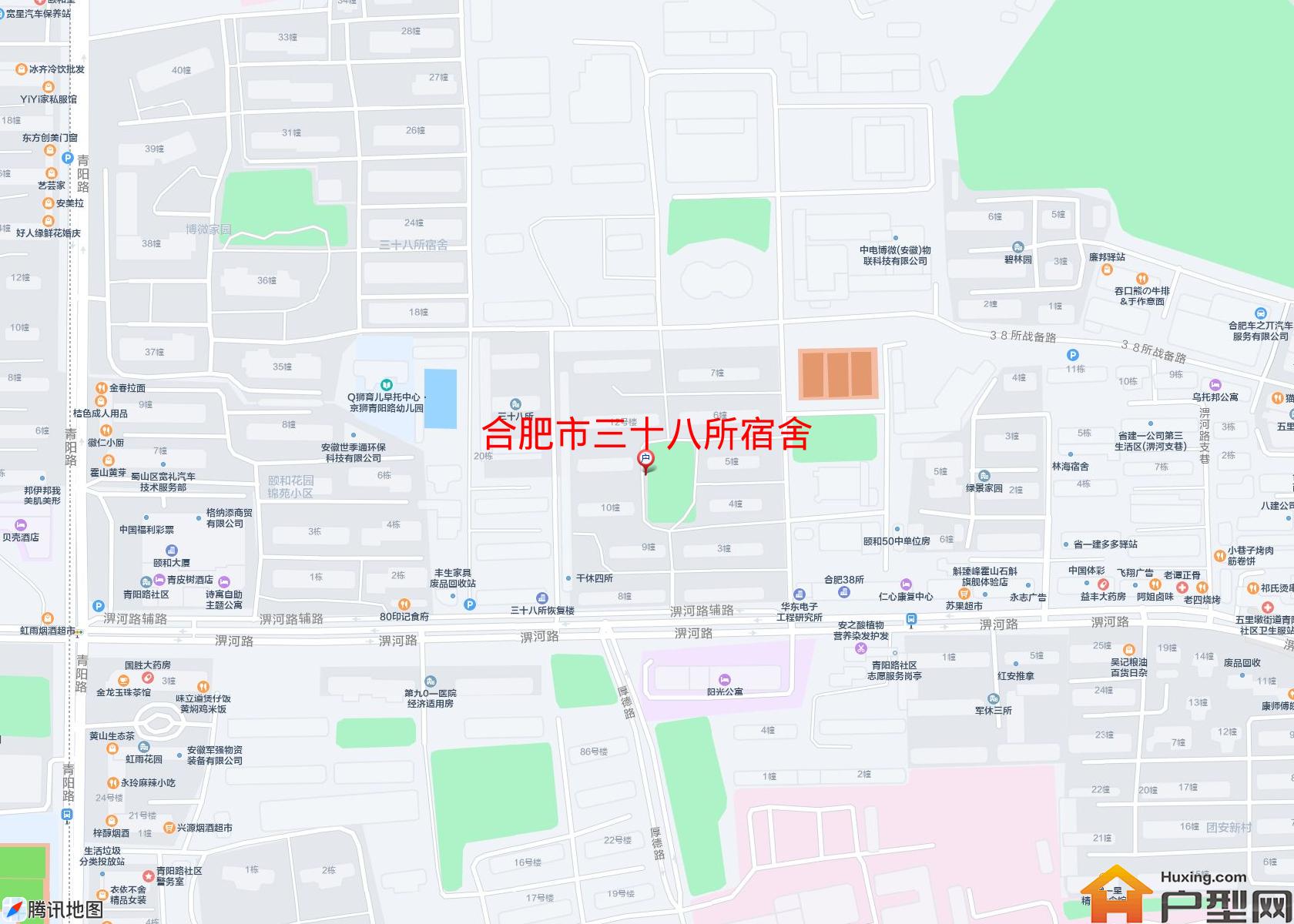三十八所宿舍小区 - 户型网