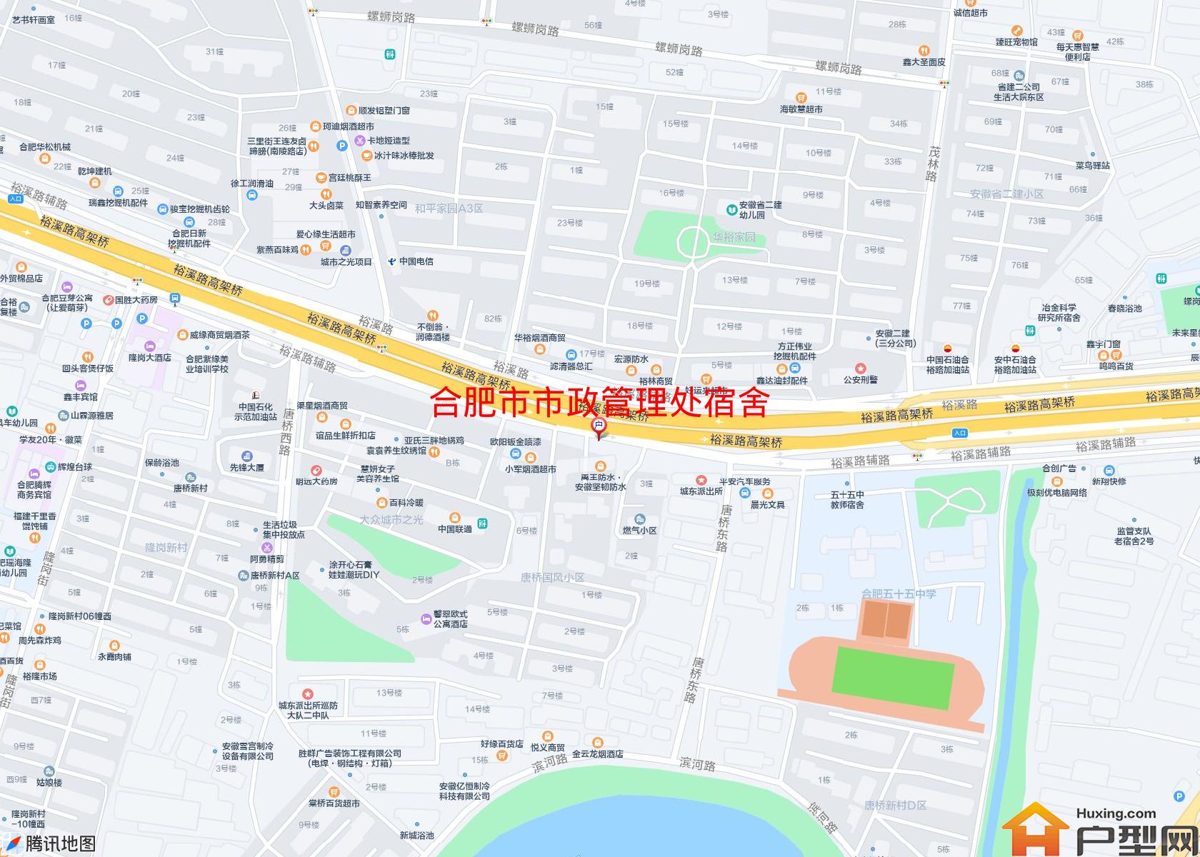 市政管理处宿舍小区 - 户型网