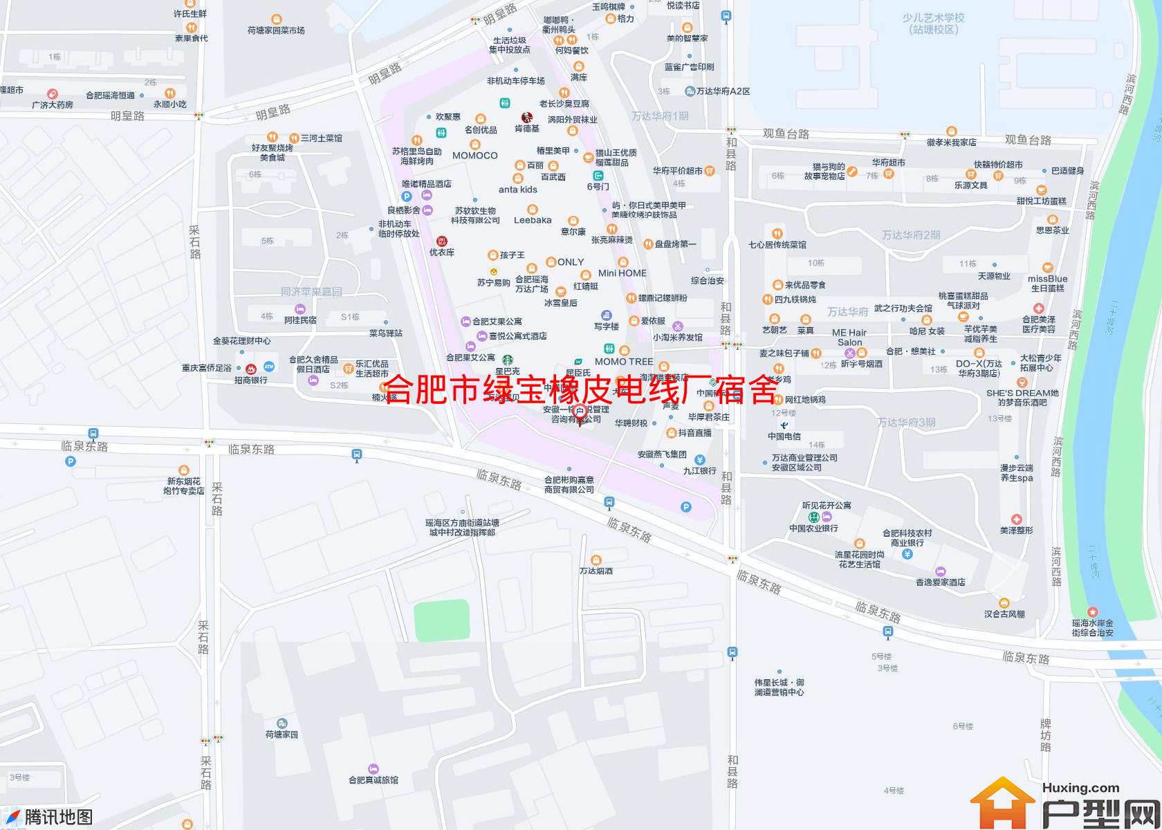 绿宝橡皮电线厂宿舍小区 - 户型网
