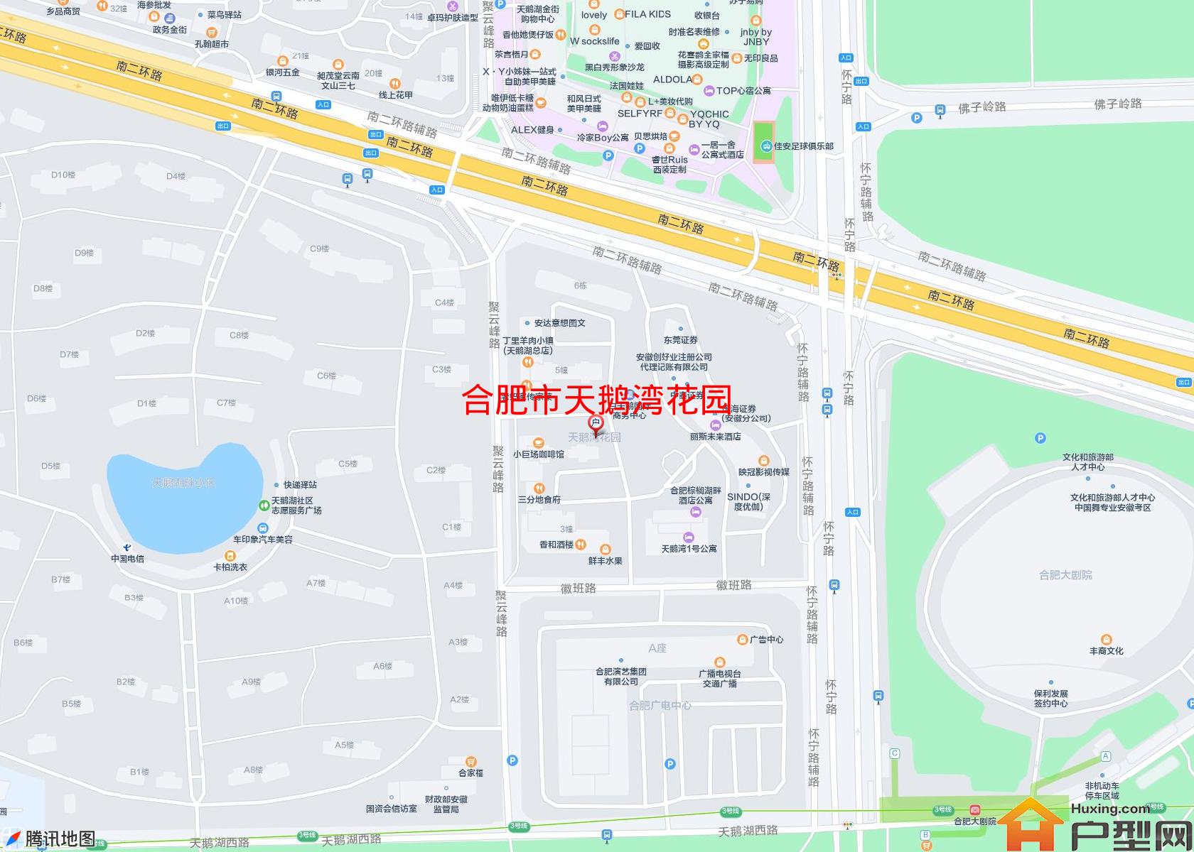 天鹅湾花园小区 - 户型网
