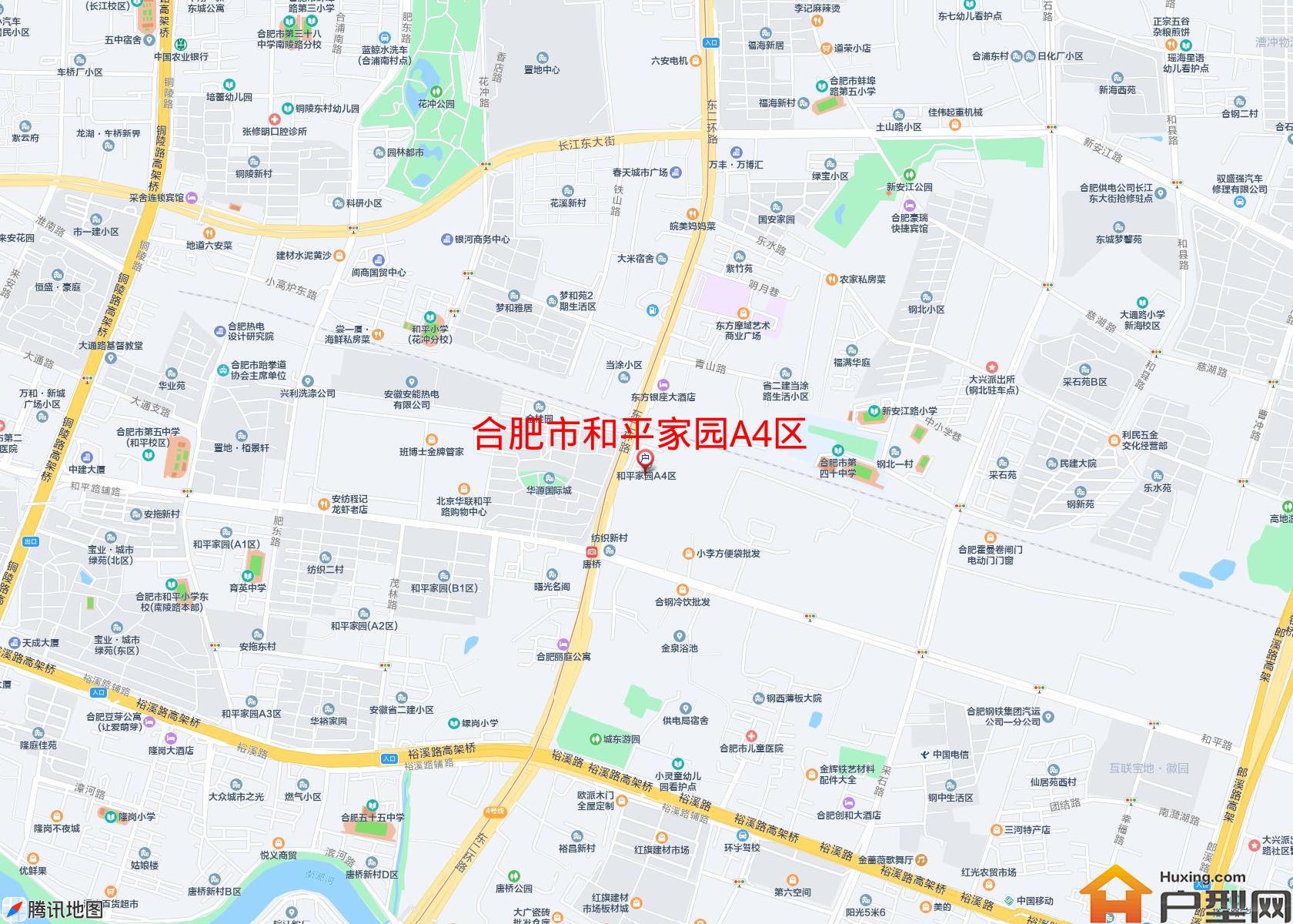 和平家园A4区小区 - 户型网