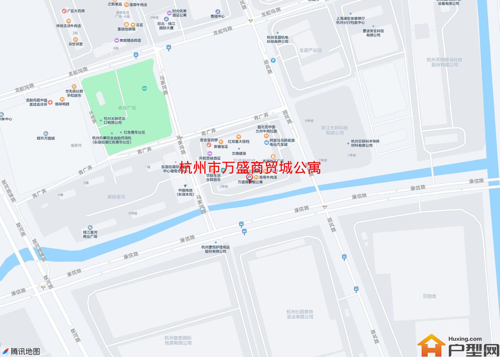万盛商贸城公寓小区 - 户型网