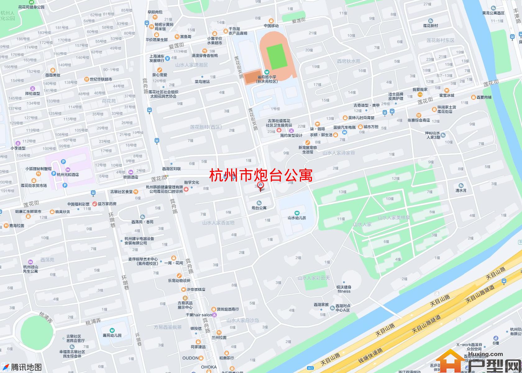 炮台公寓小区 - 户型网