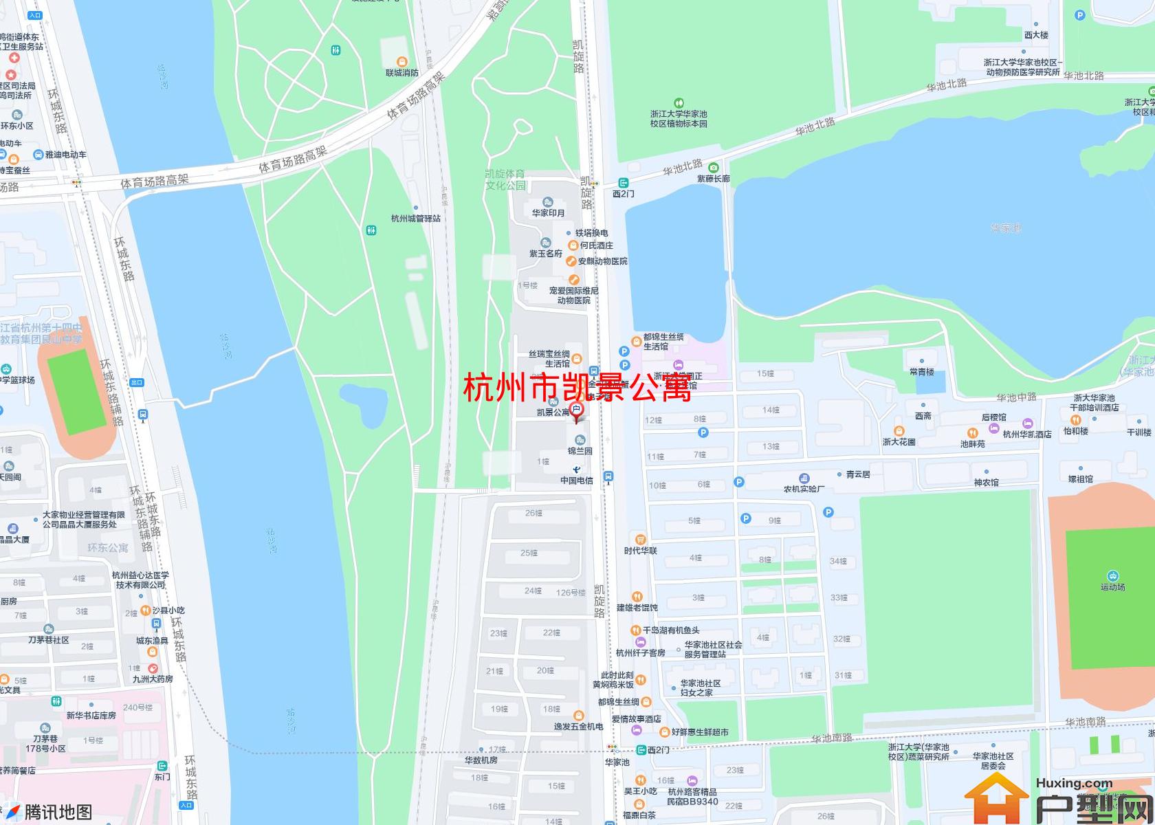 凯景公寓小区 - 户型网