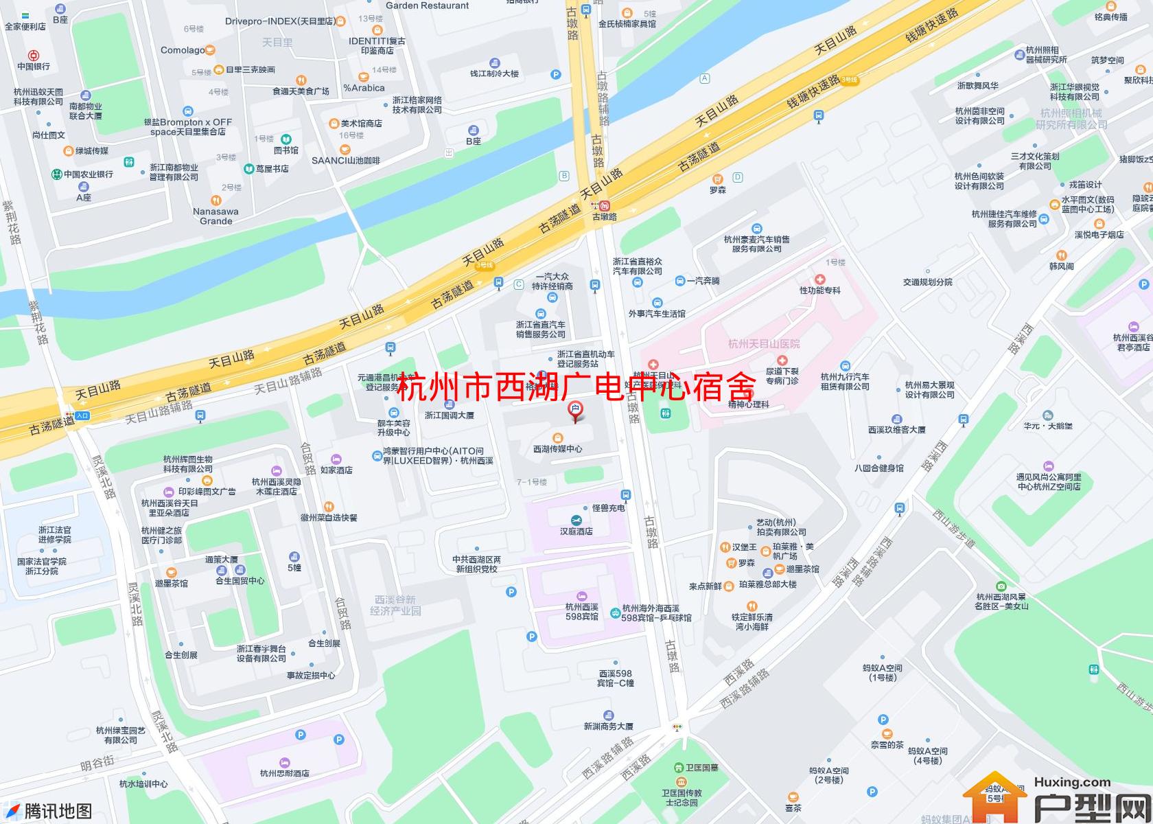 西湖广电中心宿舍小区 - 户型网