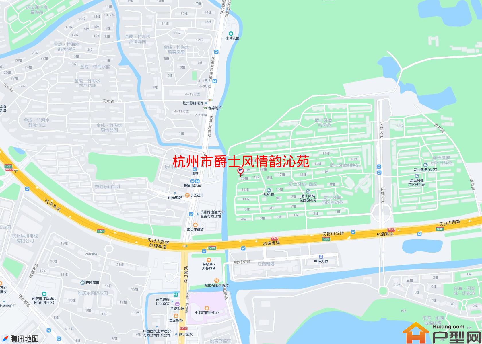 爵士风情韵沁苑小区 - 户型网