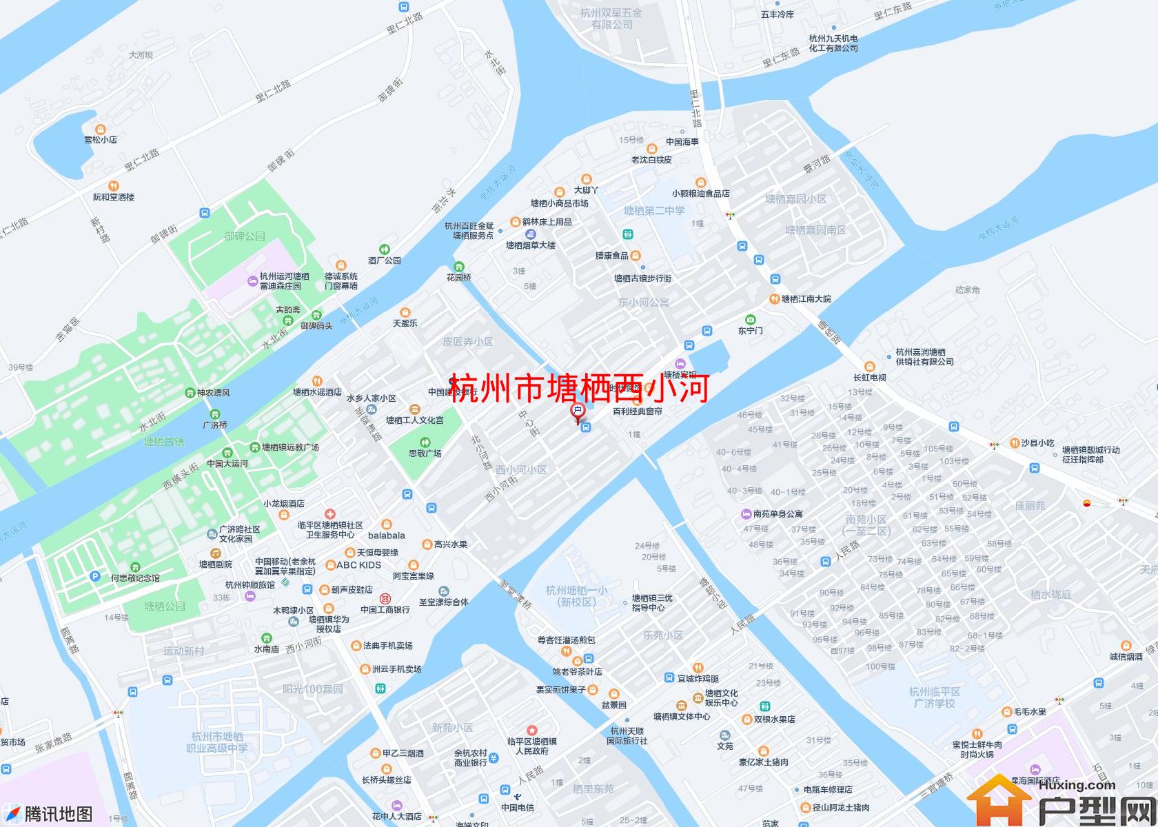 塘栖西小河小区 - 户型网