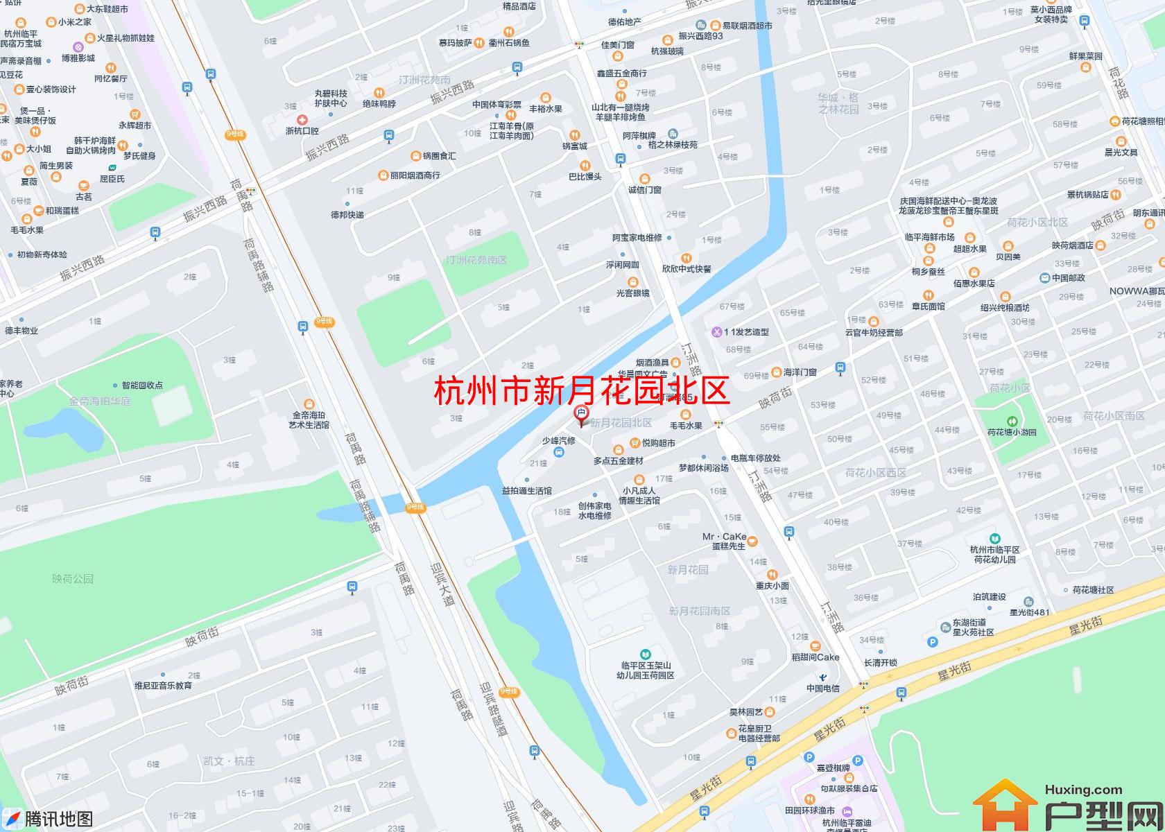 新月花园北区小区 - 户型网