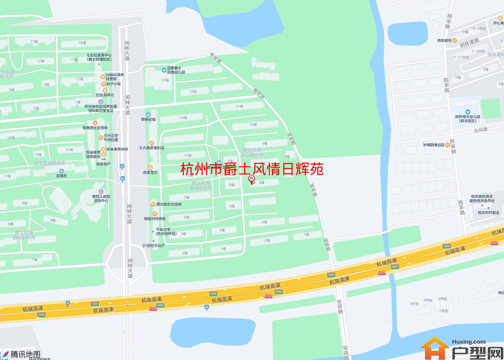 爵士风情日辉苑小区 - 户型网