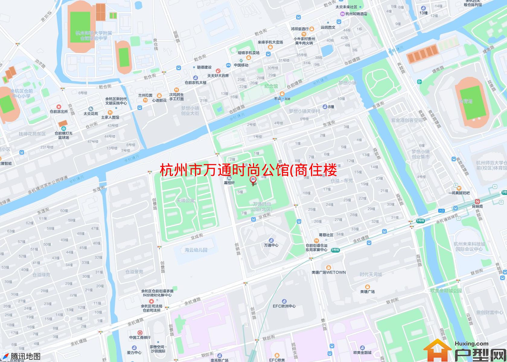 万通时尚公馆(商住楼)小区 - 户型网