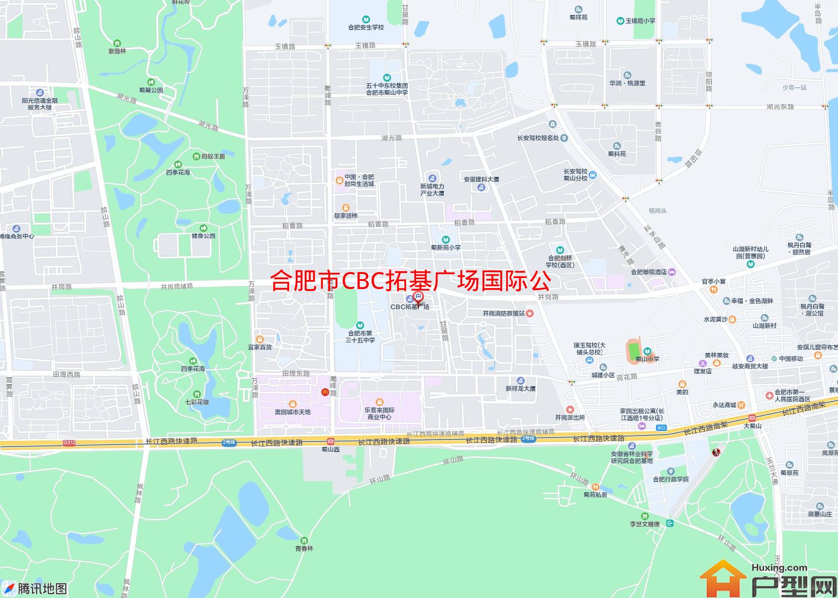CBC拓基广场国际公寓小区 - 户型网