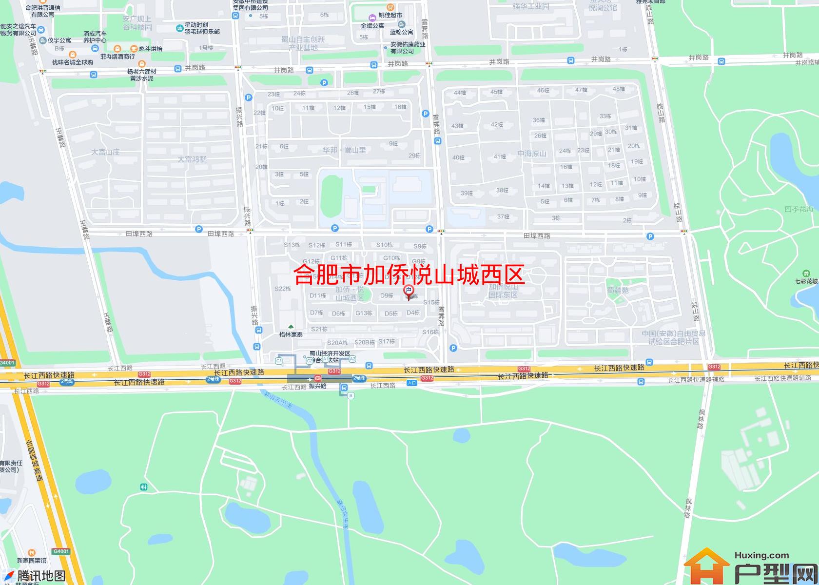 加侨悦山城西区小区 - 户型网