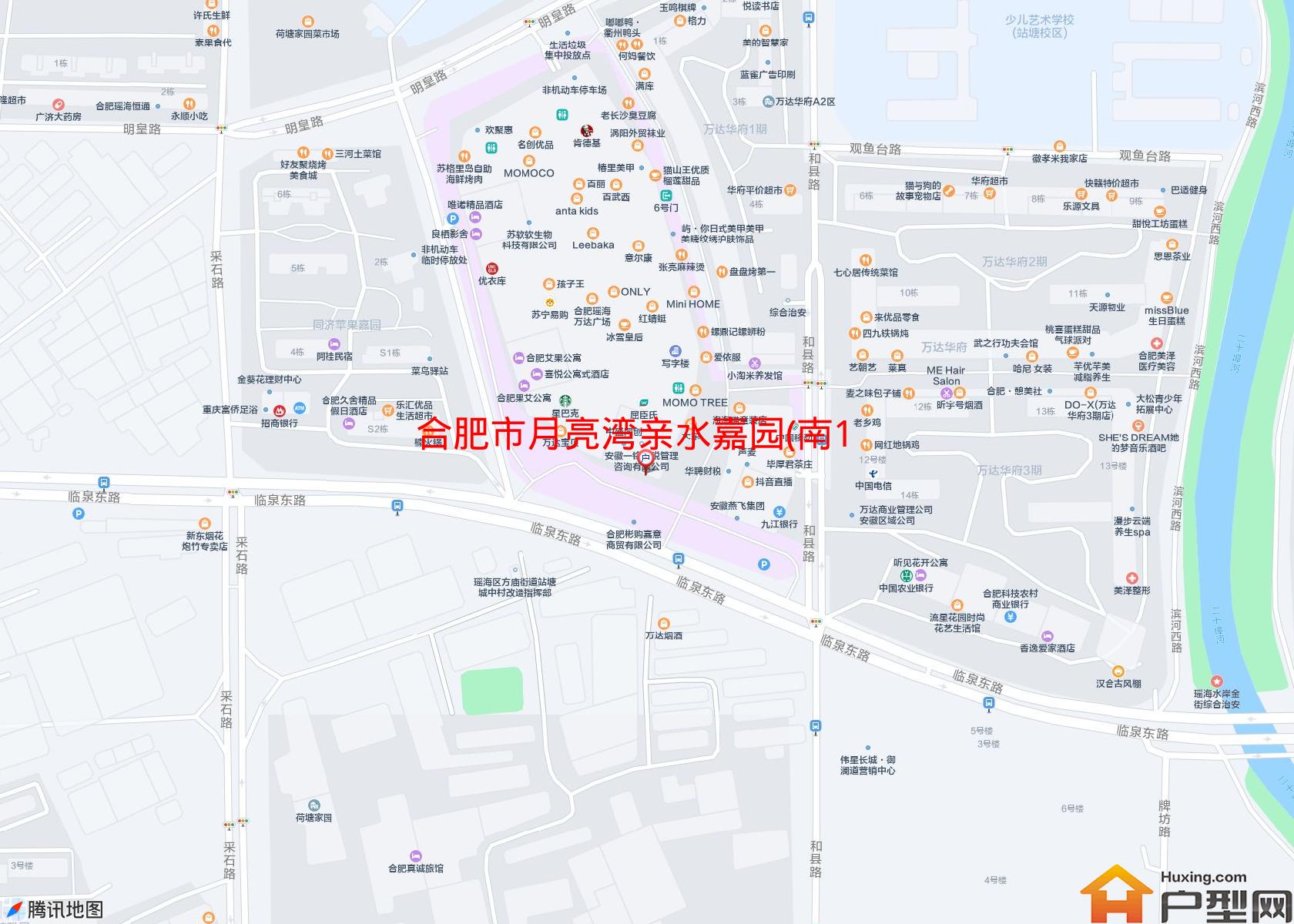 月亮湾亲水嘉园(南1栋)小区 - 户型网