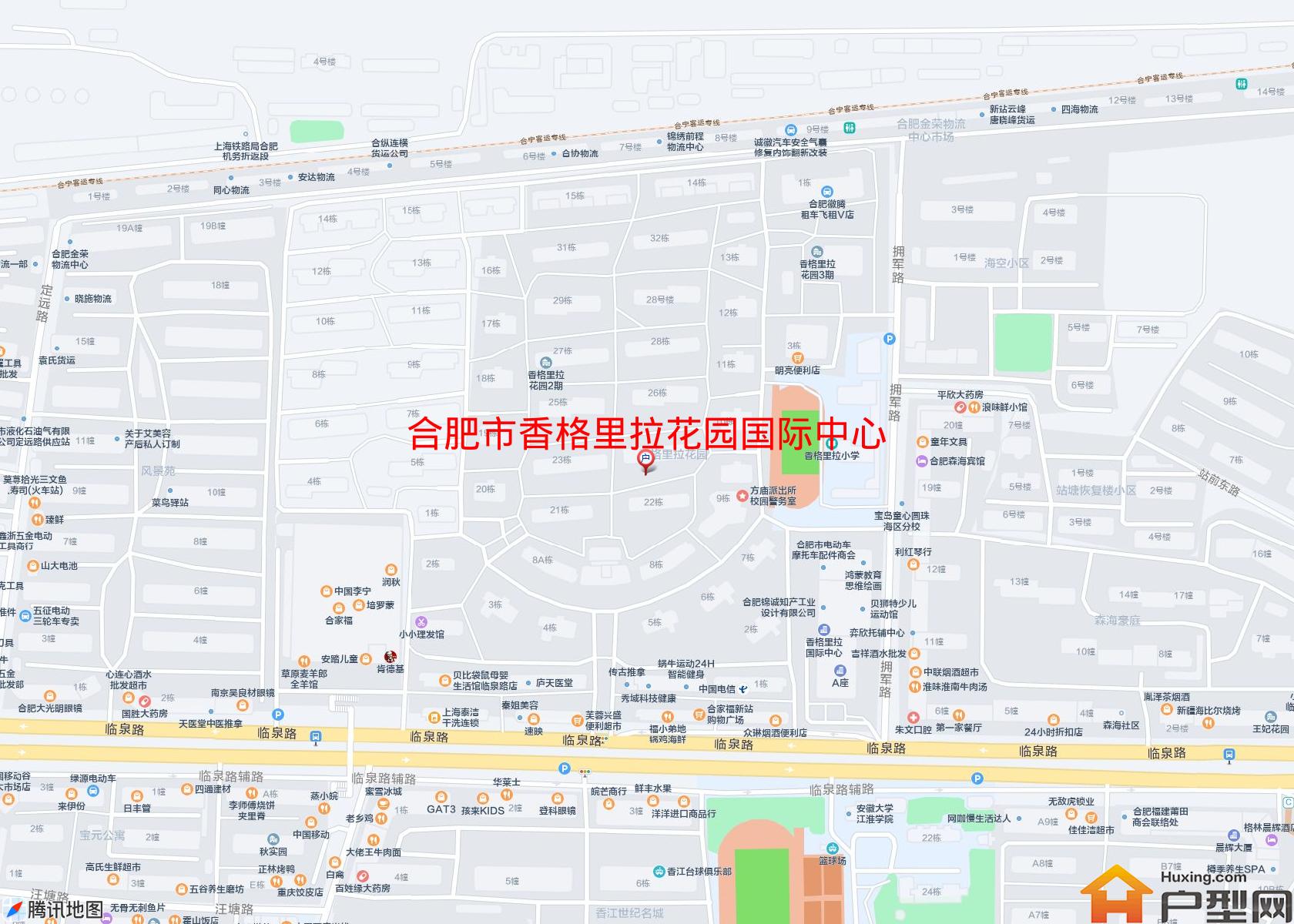 香格里拉花园国际中心小区 - 户型网