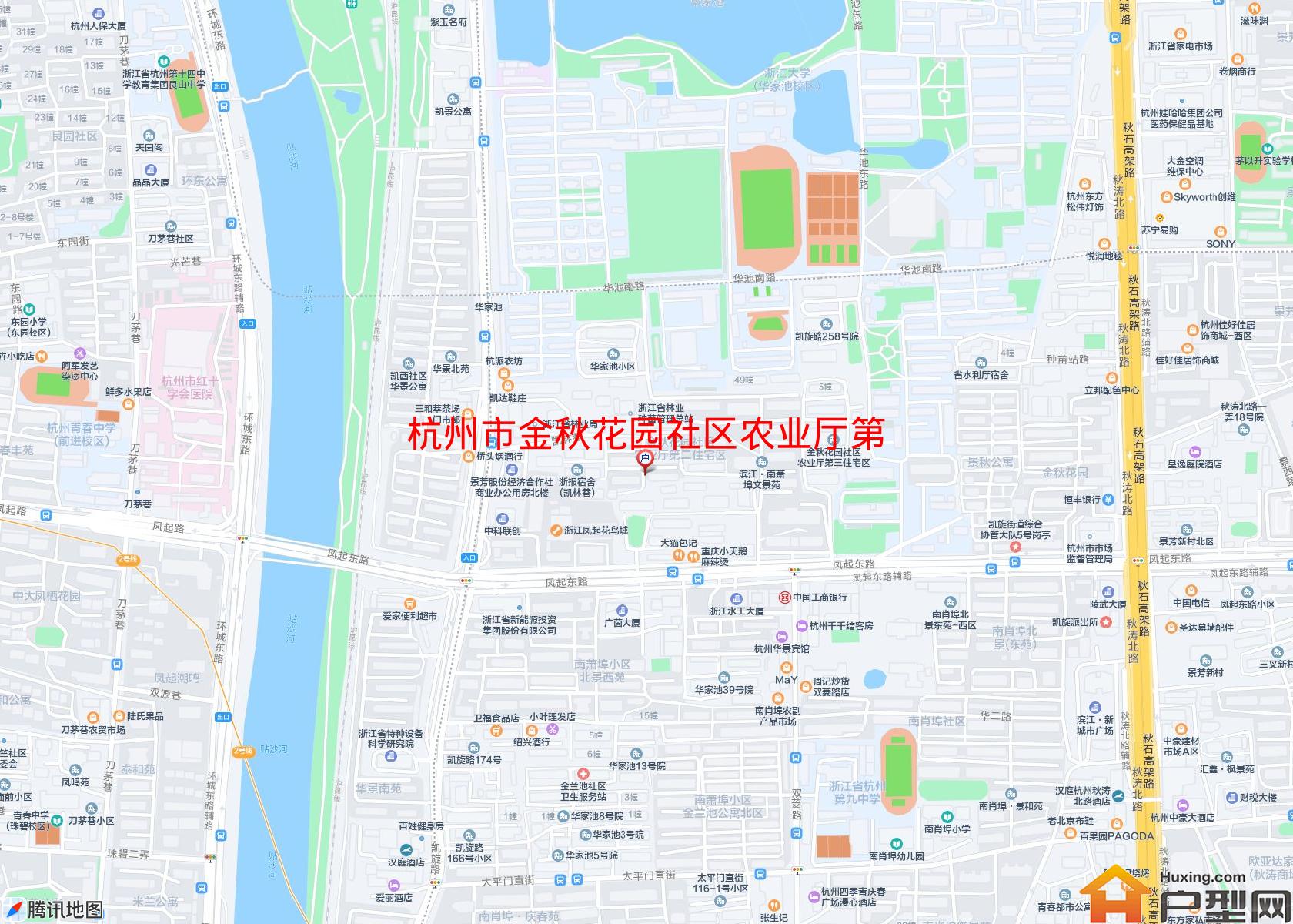 金秋花园社区农业厅第二住宅区小区 - 户型网