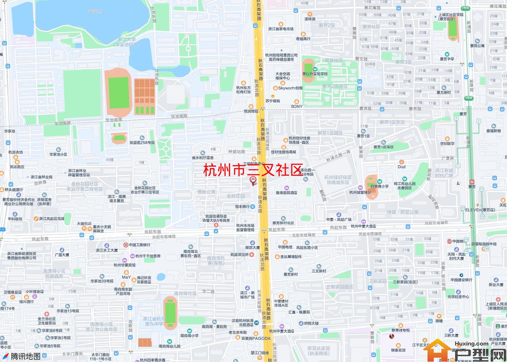 三叉社区小区 - 户型网