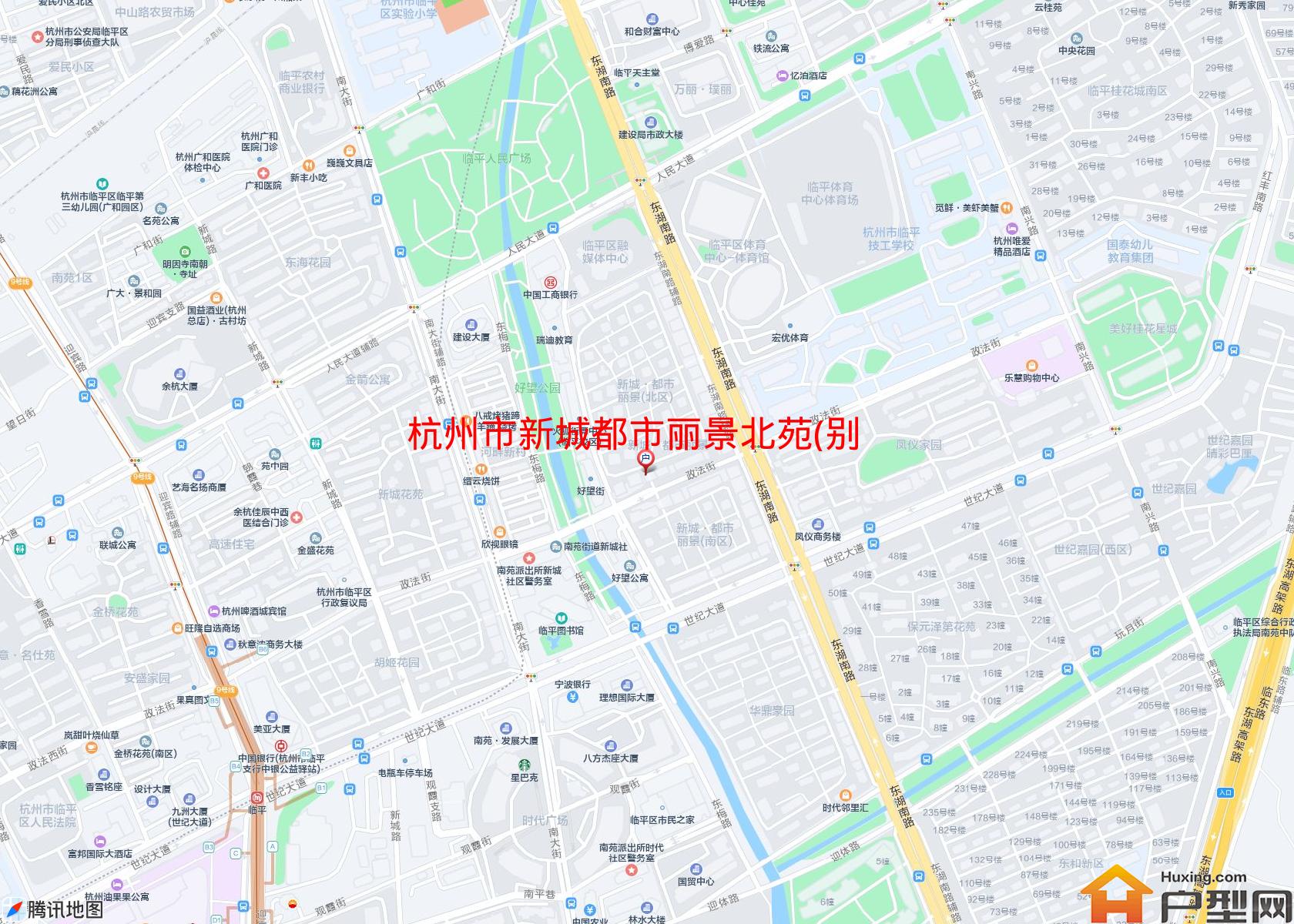 新城都市丽景北苑(别墅)小区 - 户型网