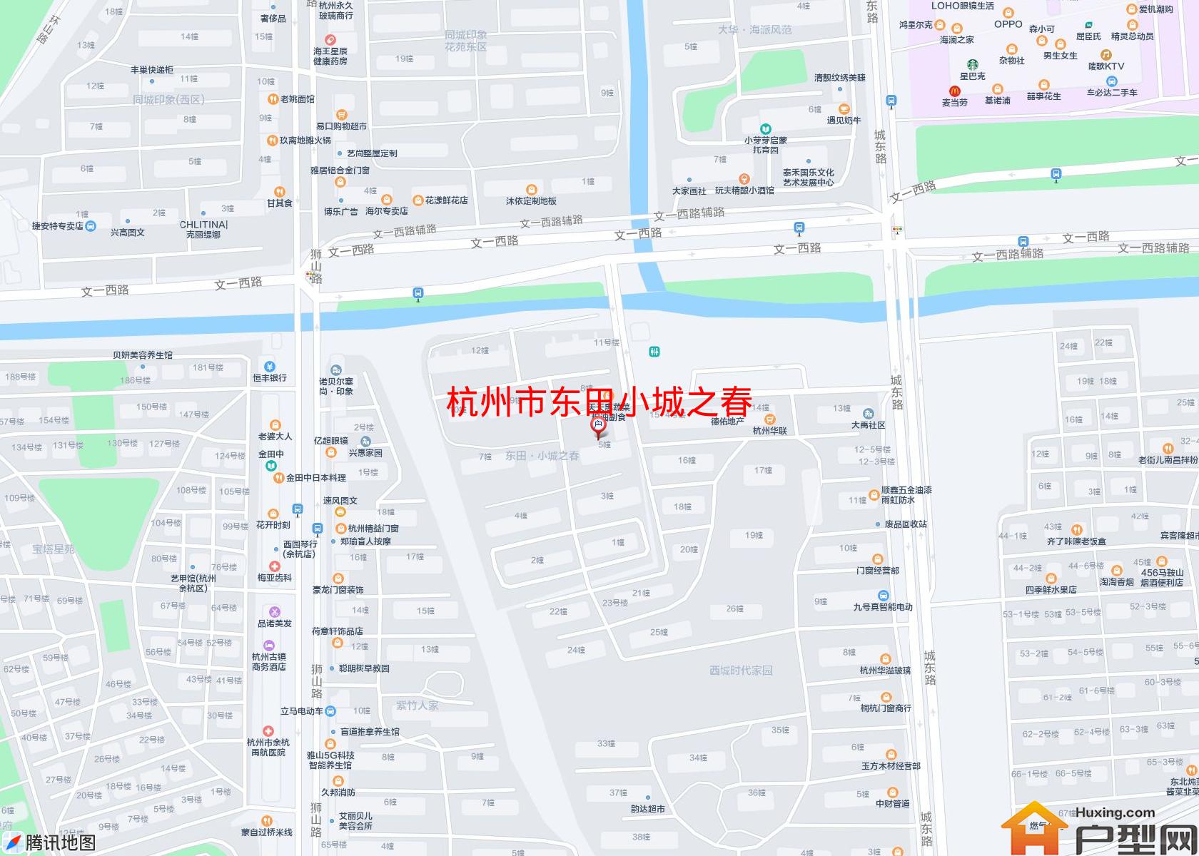 东田小城之春小区 - 户型网