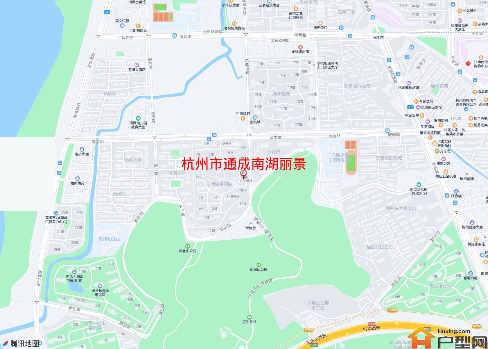 通成南湖丽景小区 - 户型网
