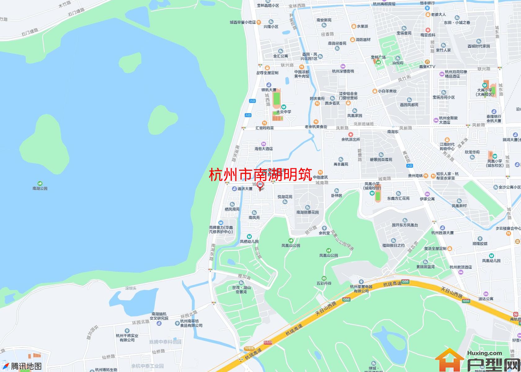 南湖明筑小区 - 户型网