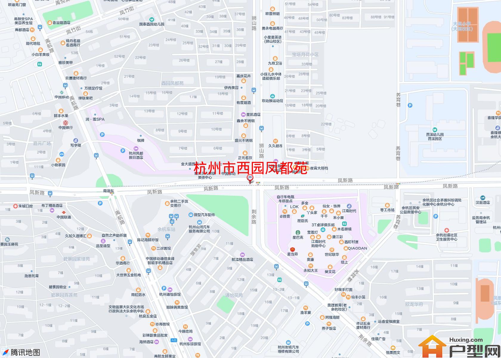 西园凤都苑小区 - 户型网